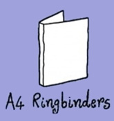 A4 ringbinders