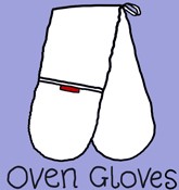 Double oven gloves