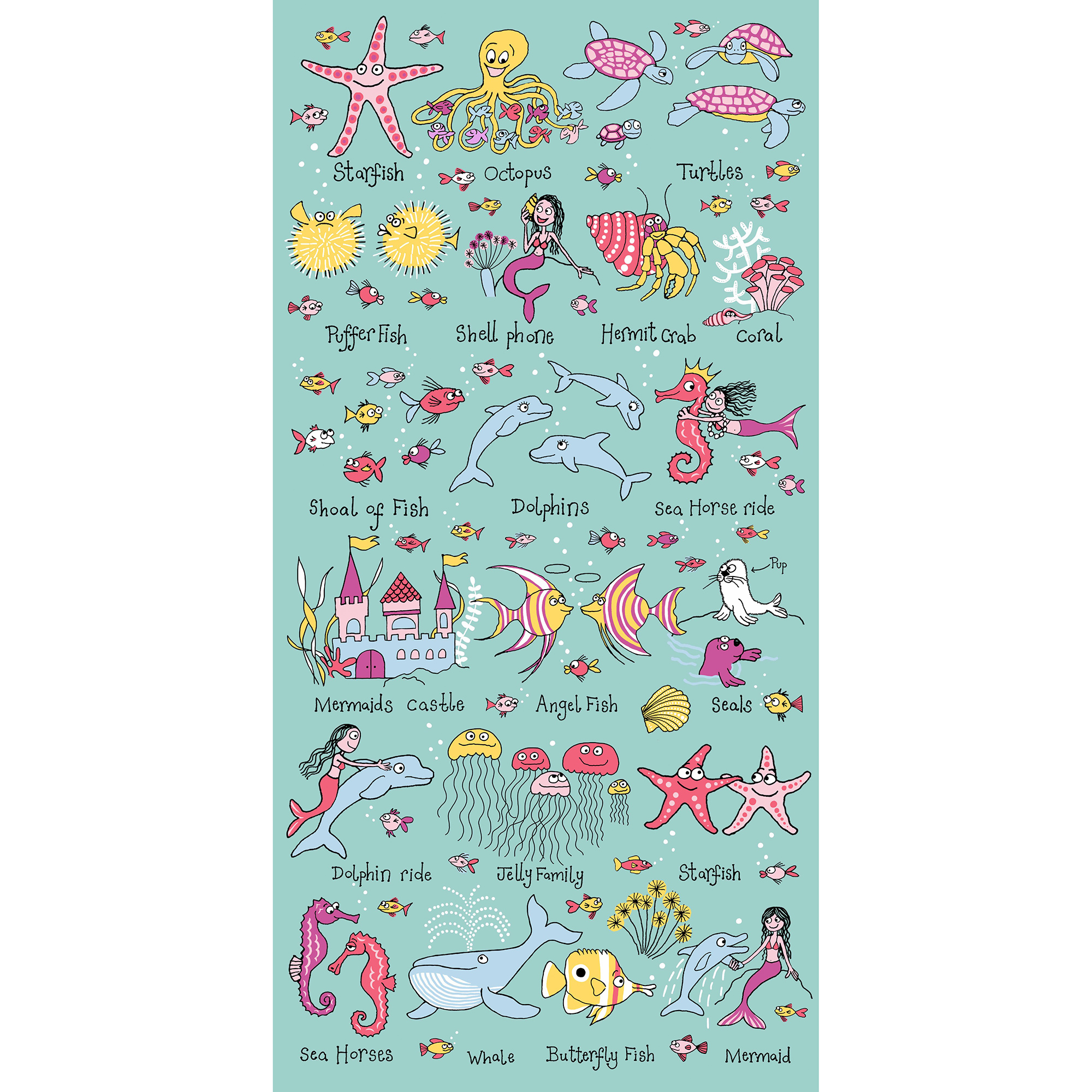 Under The Sea Towel