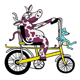 Animals On Bikes