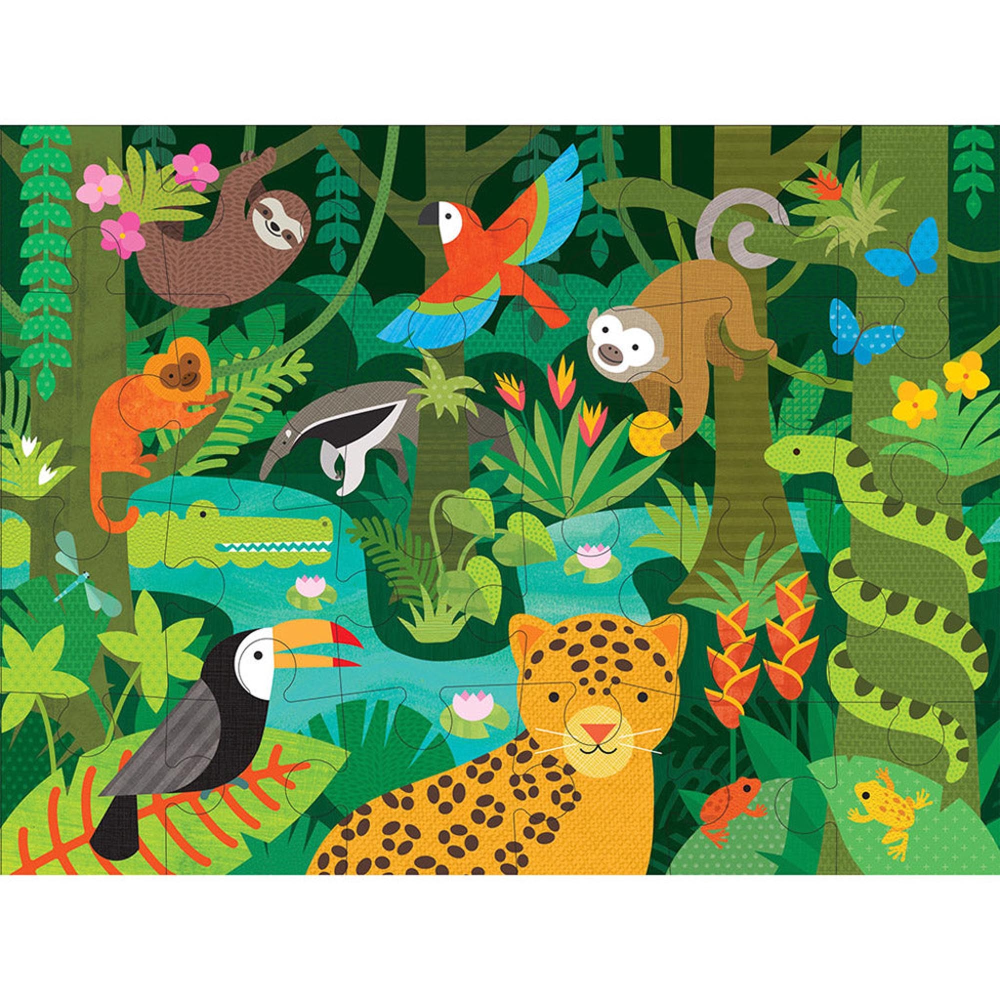 Jungle Floor Puzzle