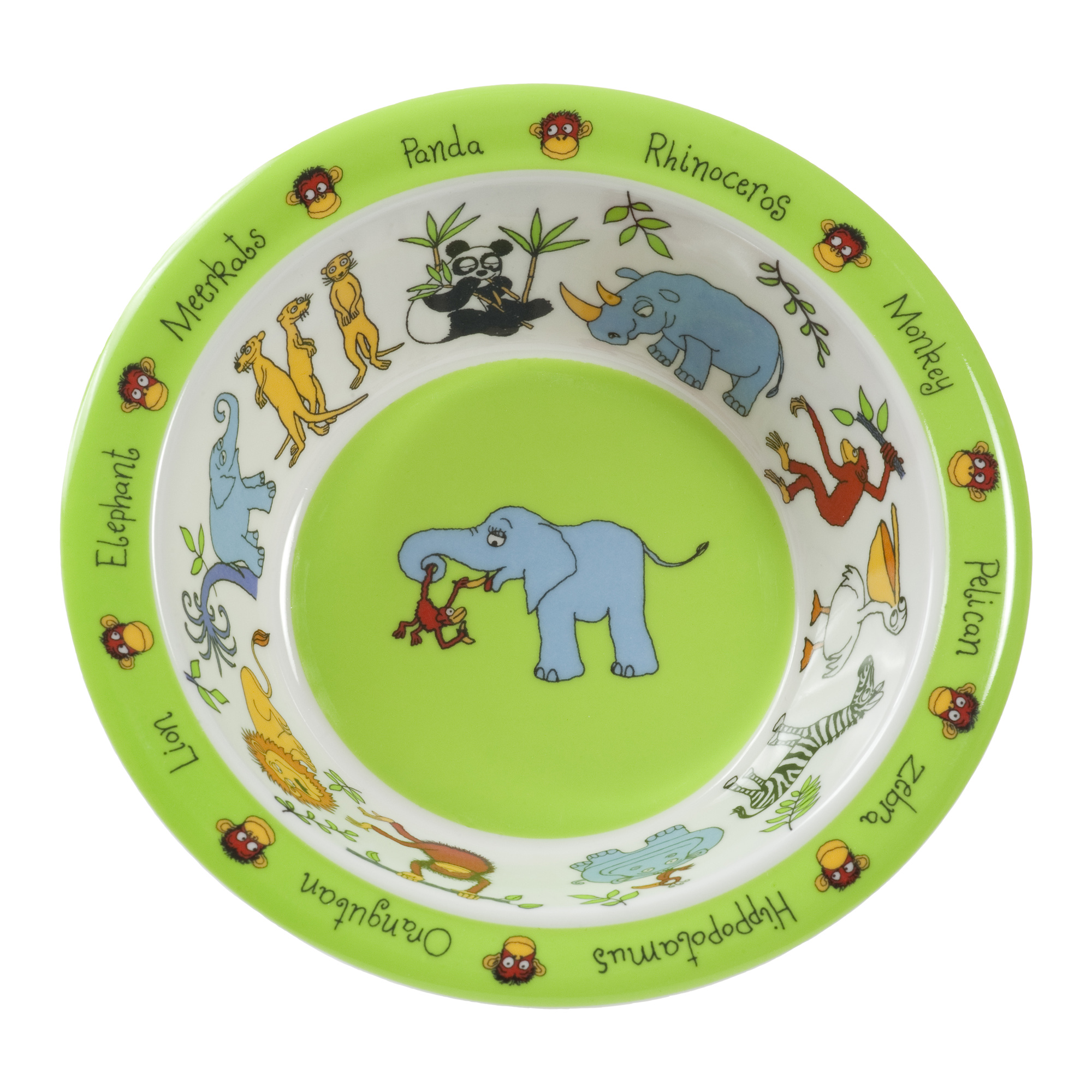 Jungle Melamine Bowl