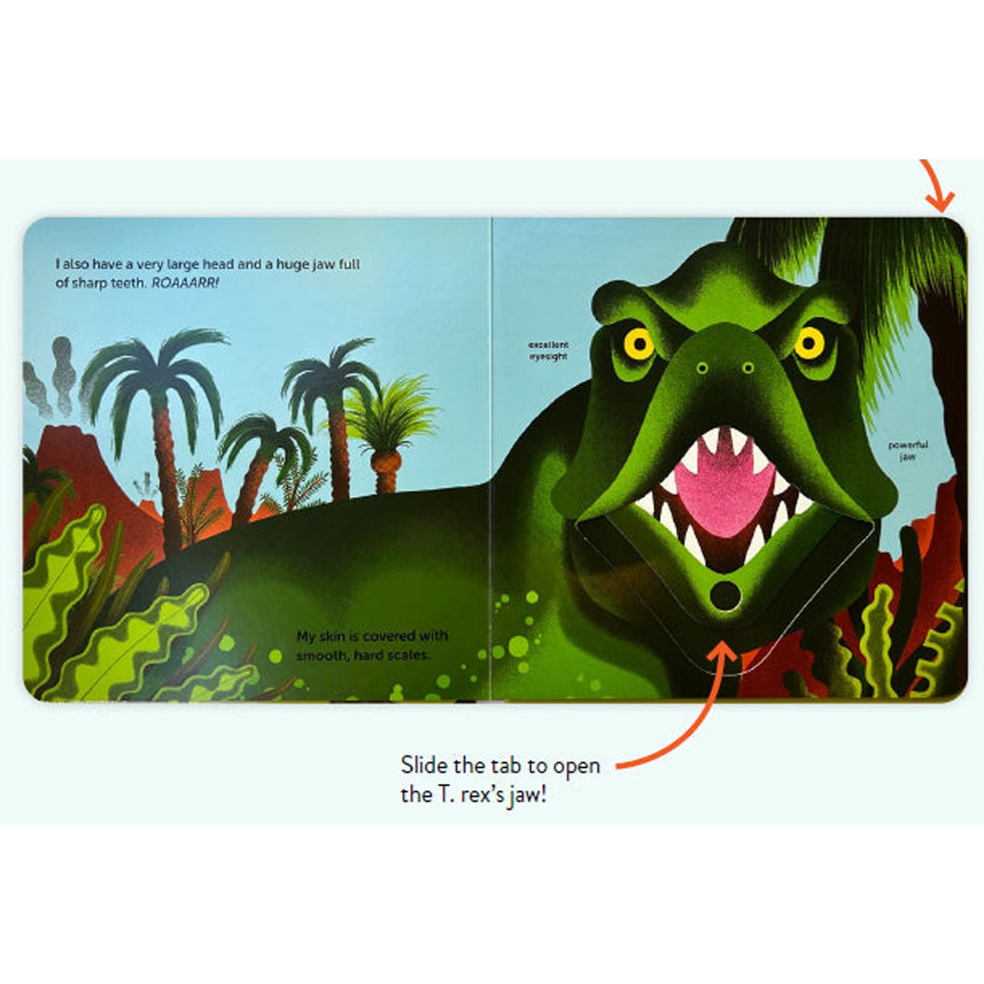 T-Rex Interactive Board Book