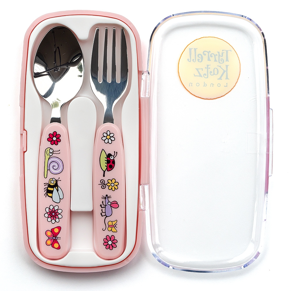 Tyrrell Katz Secret Garden Design Toddler Cutlery Set