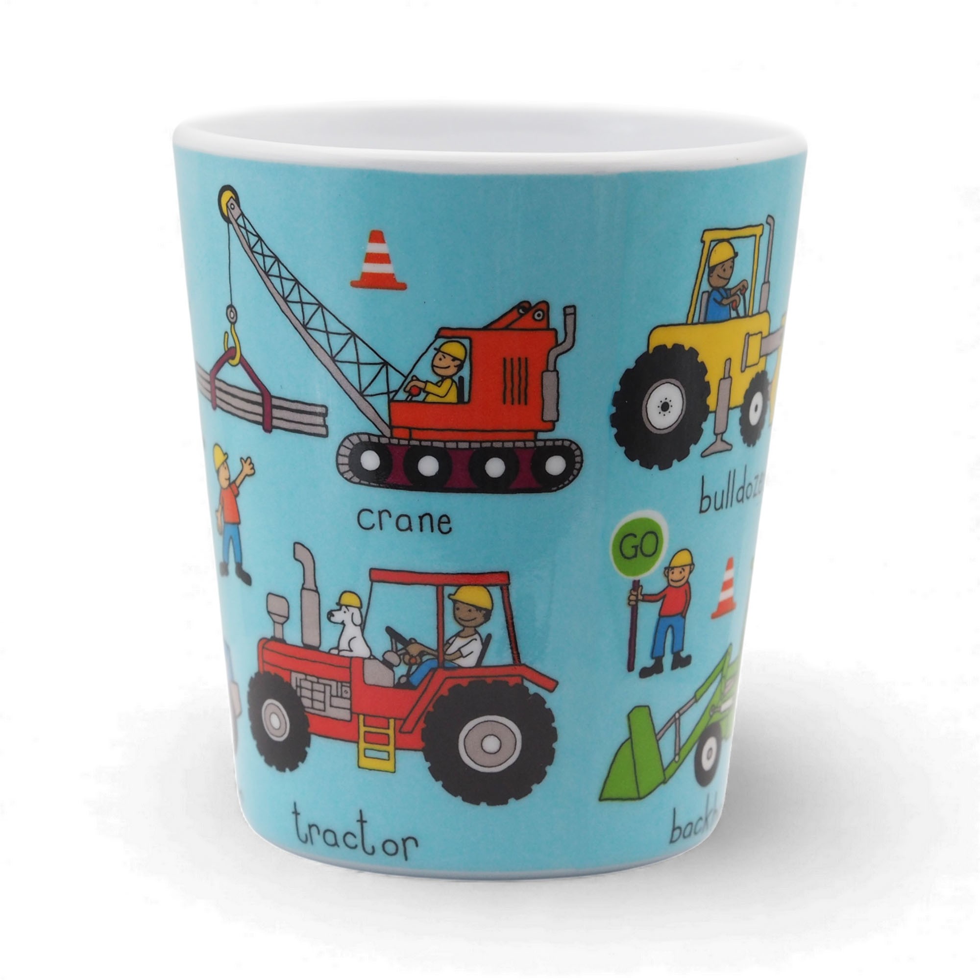 Trucks Melamine Kids Beaker medium