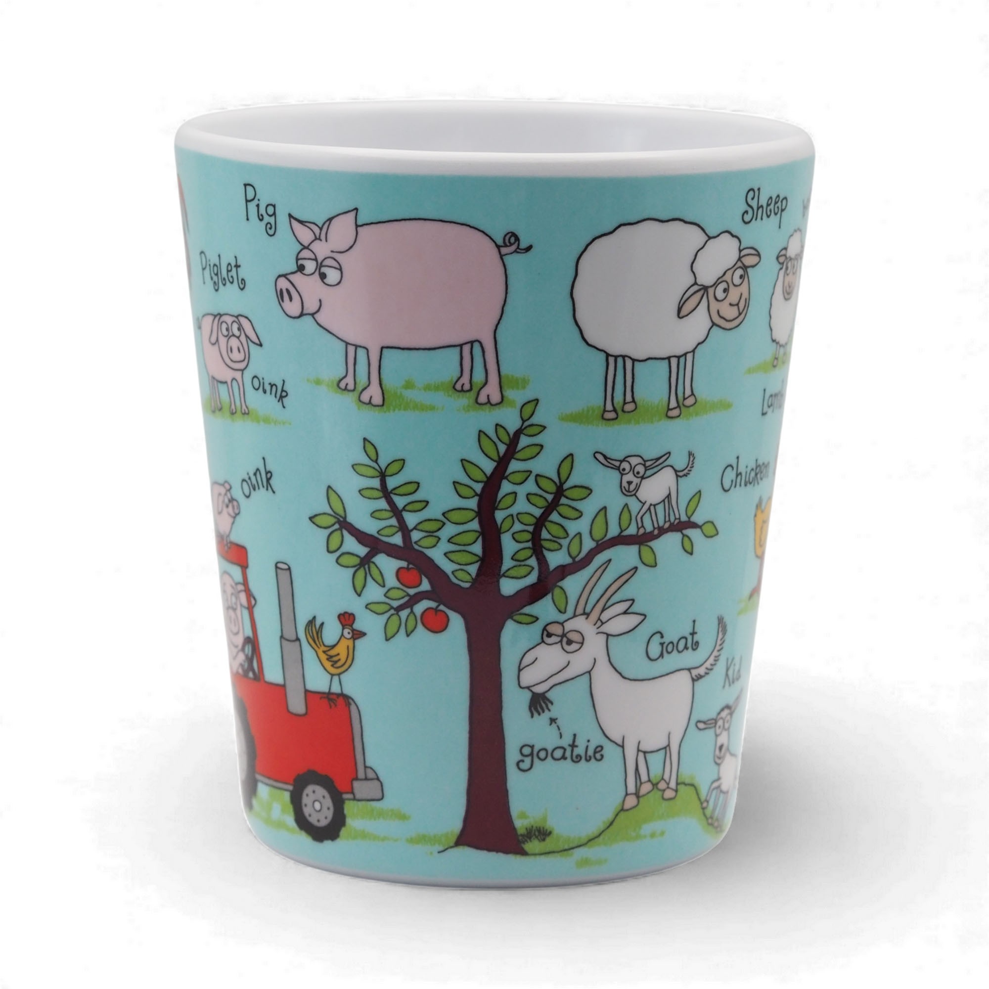 Farm Melamine Kids Beaker medium