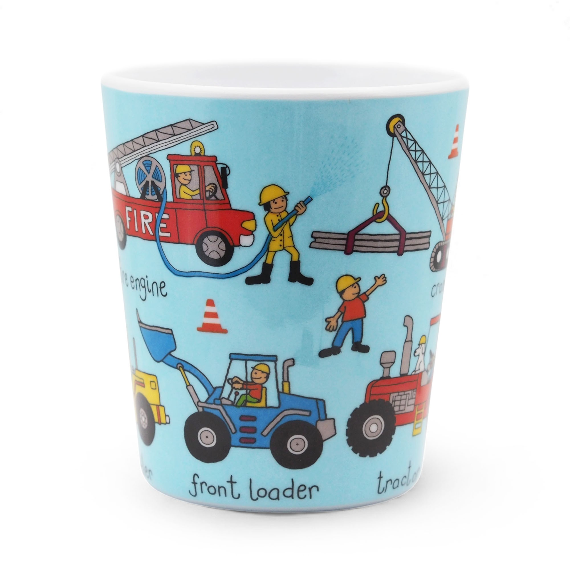 Trucks Melamine Kids Beaker medium