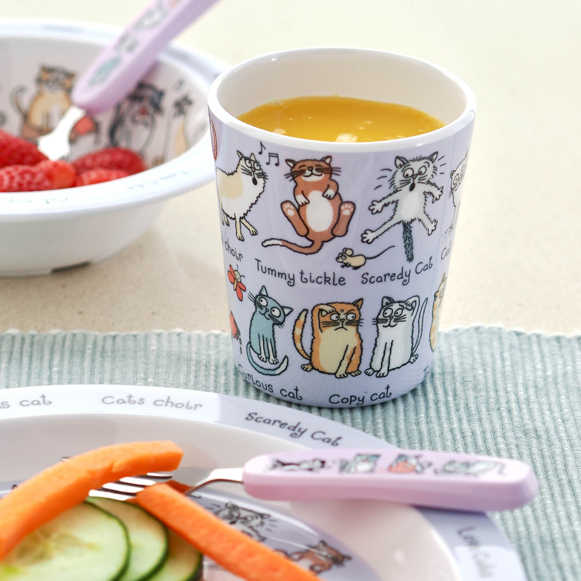 Cats Melamine Kids Beaker medium