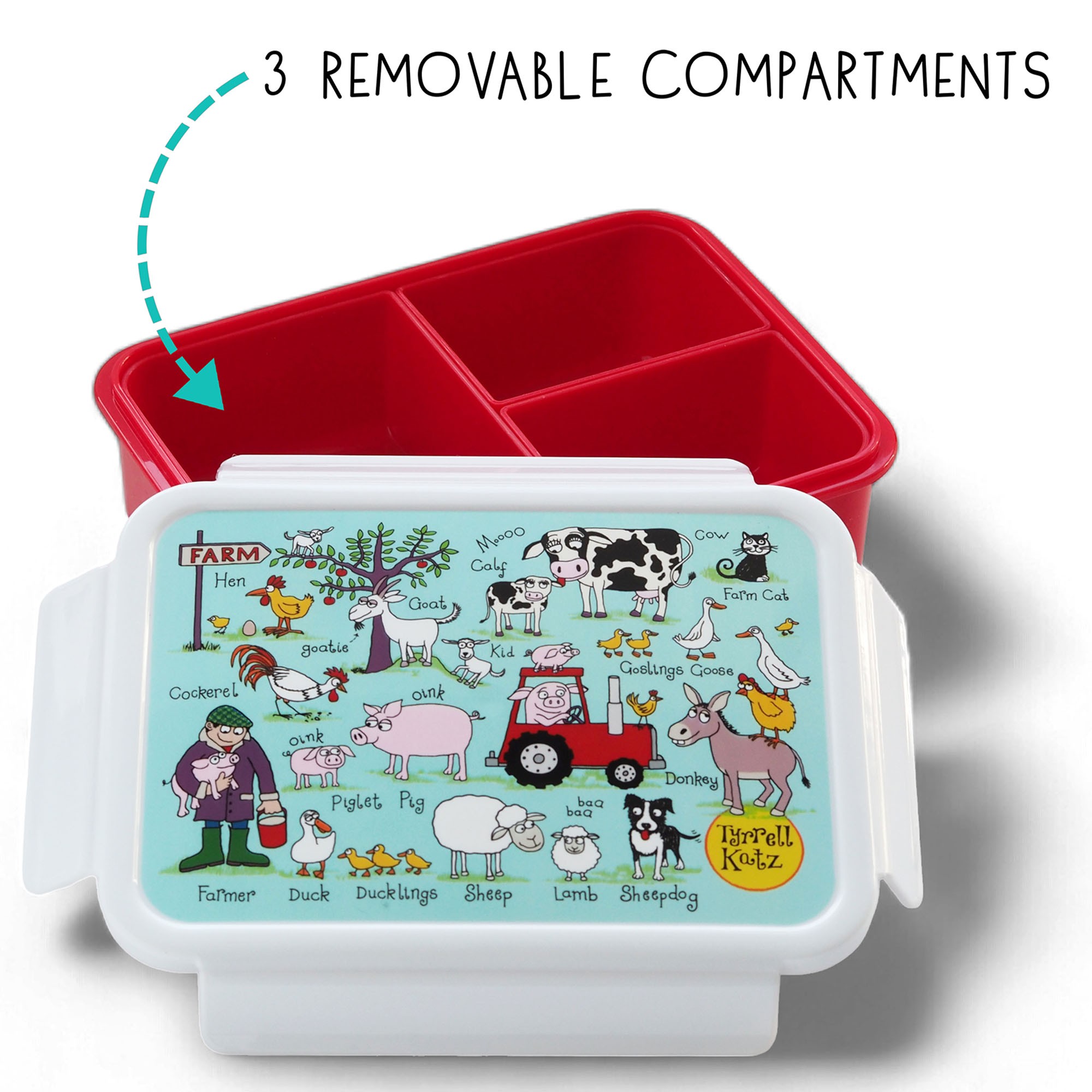 Farm Bento Lunch Box