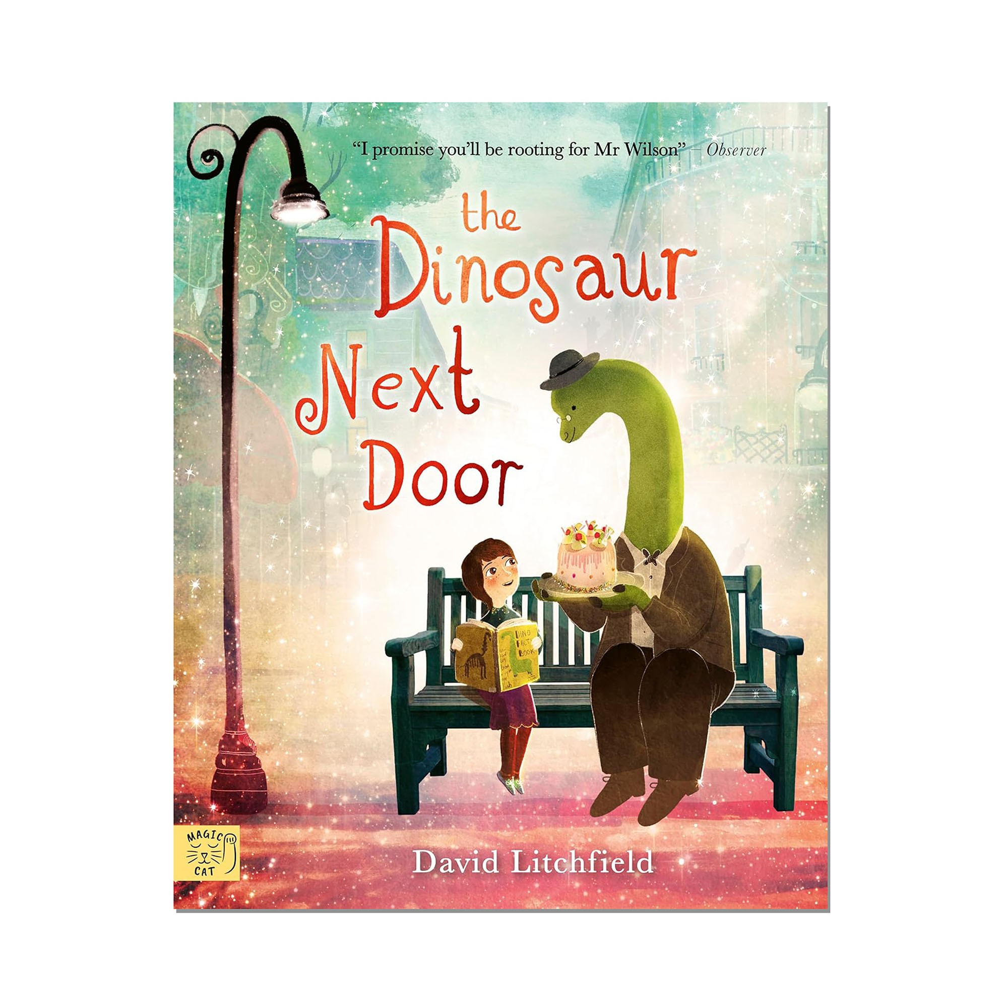The Dinosaur Next Door paperback book