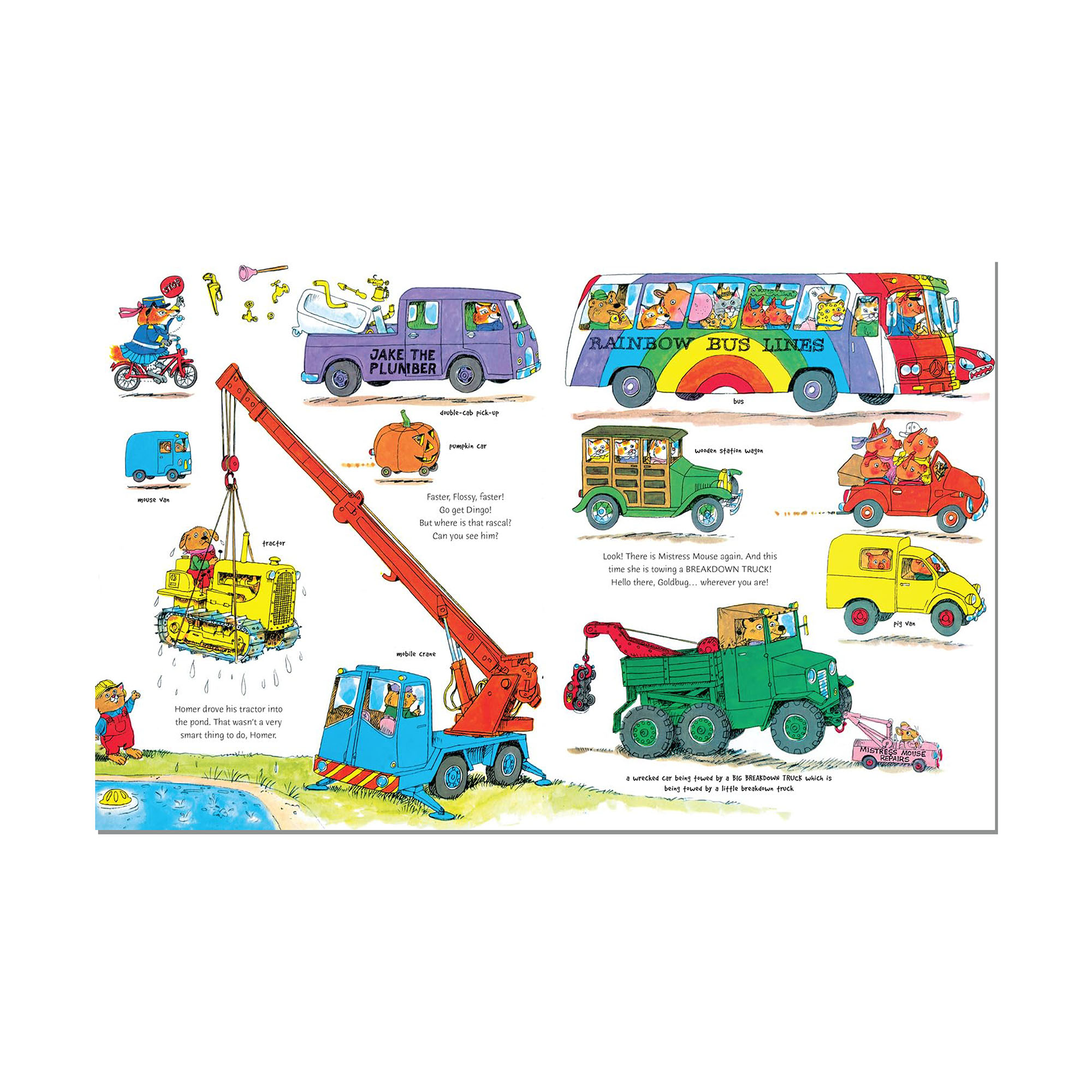 Cars and Trucks and Things That Go paperback book