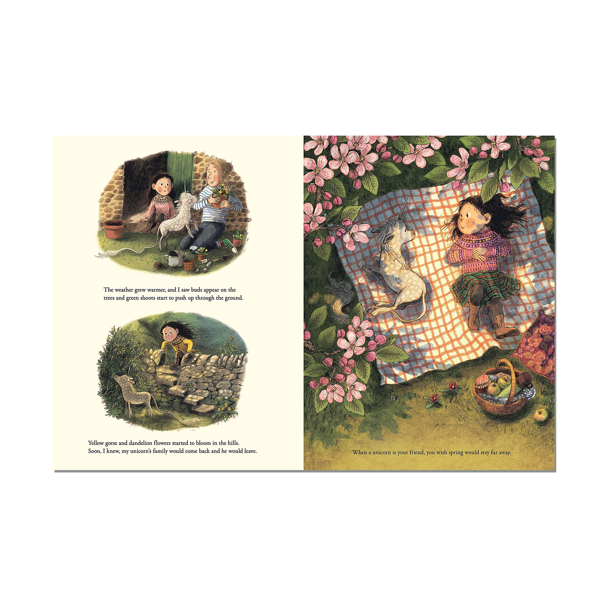 Margaret's Unicorn paperback book