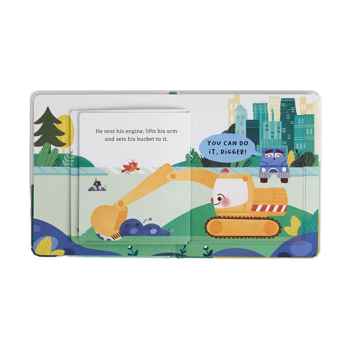 You Can Do It Digger lift the flap board book
