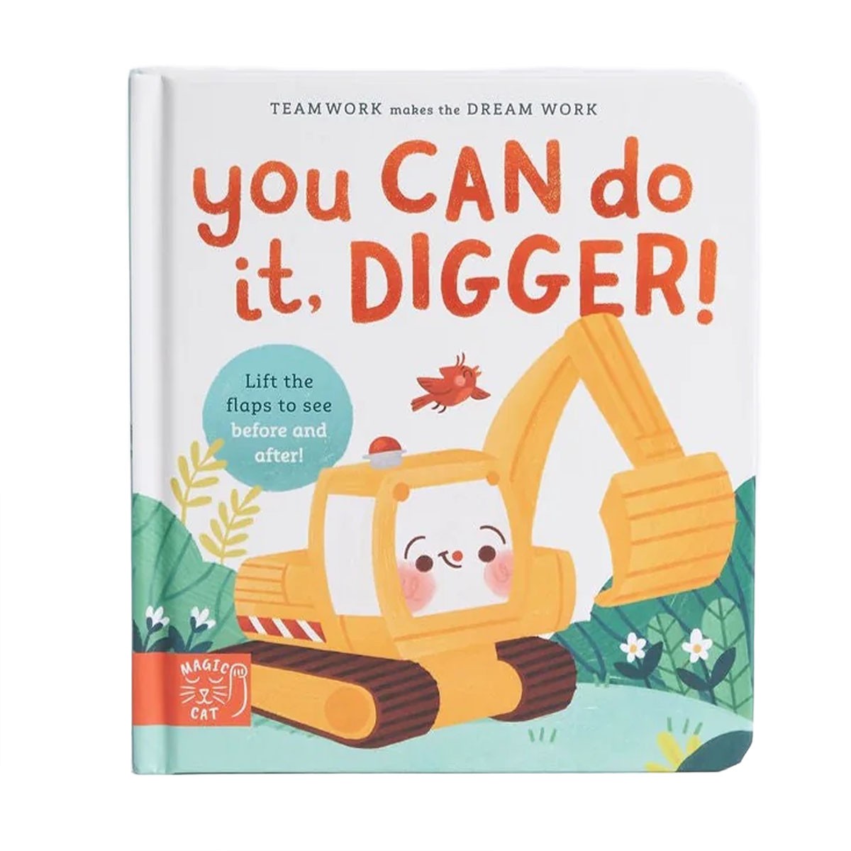 You Can Do It Digger lift the flap board book