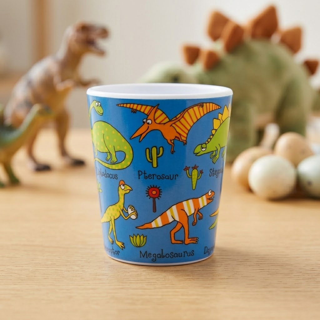 Dinosaurs Melamine Kids Beaker medium