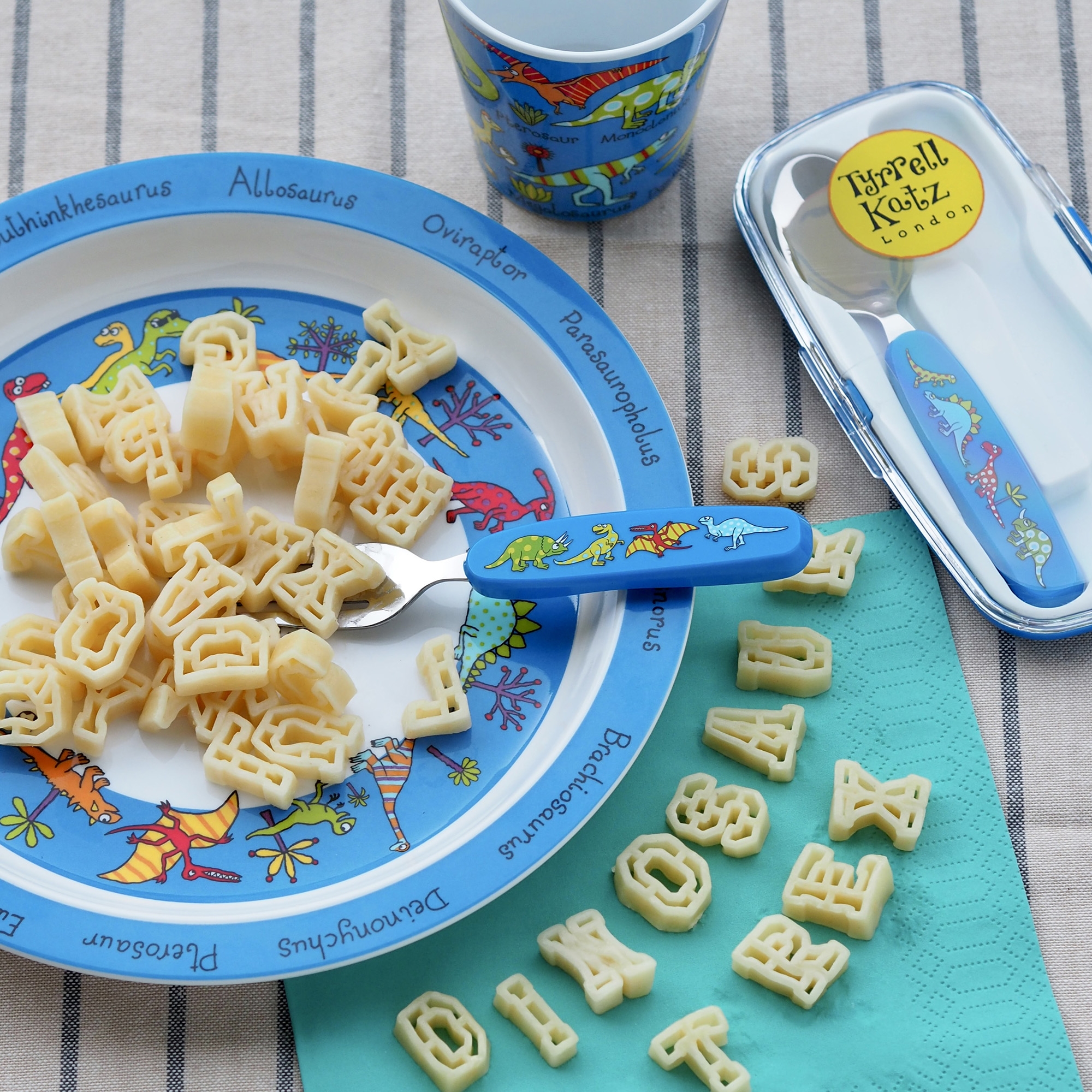 Dinosaurs Melamine Plate