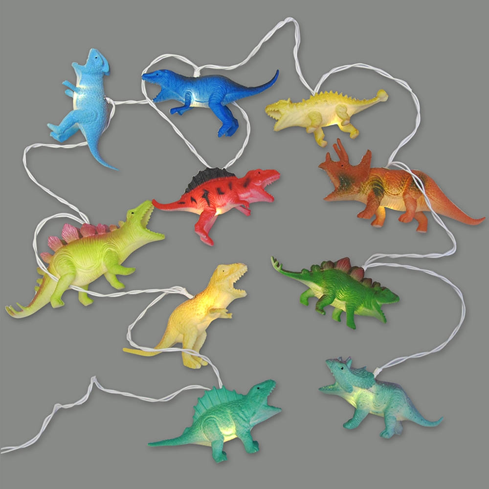 Bright Dinosaurs String Lights