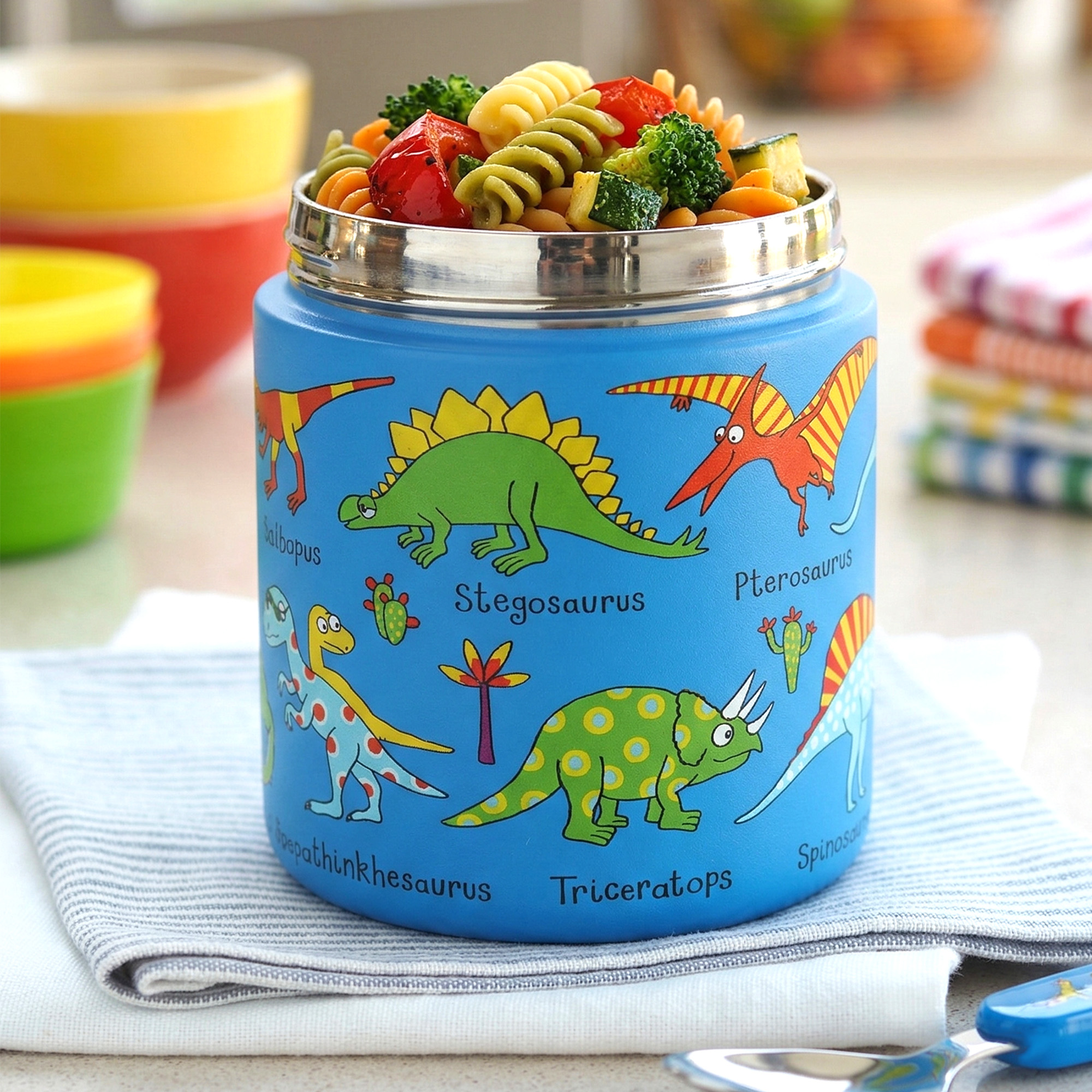 Dinosaurs Insulated Food Flask 