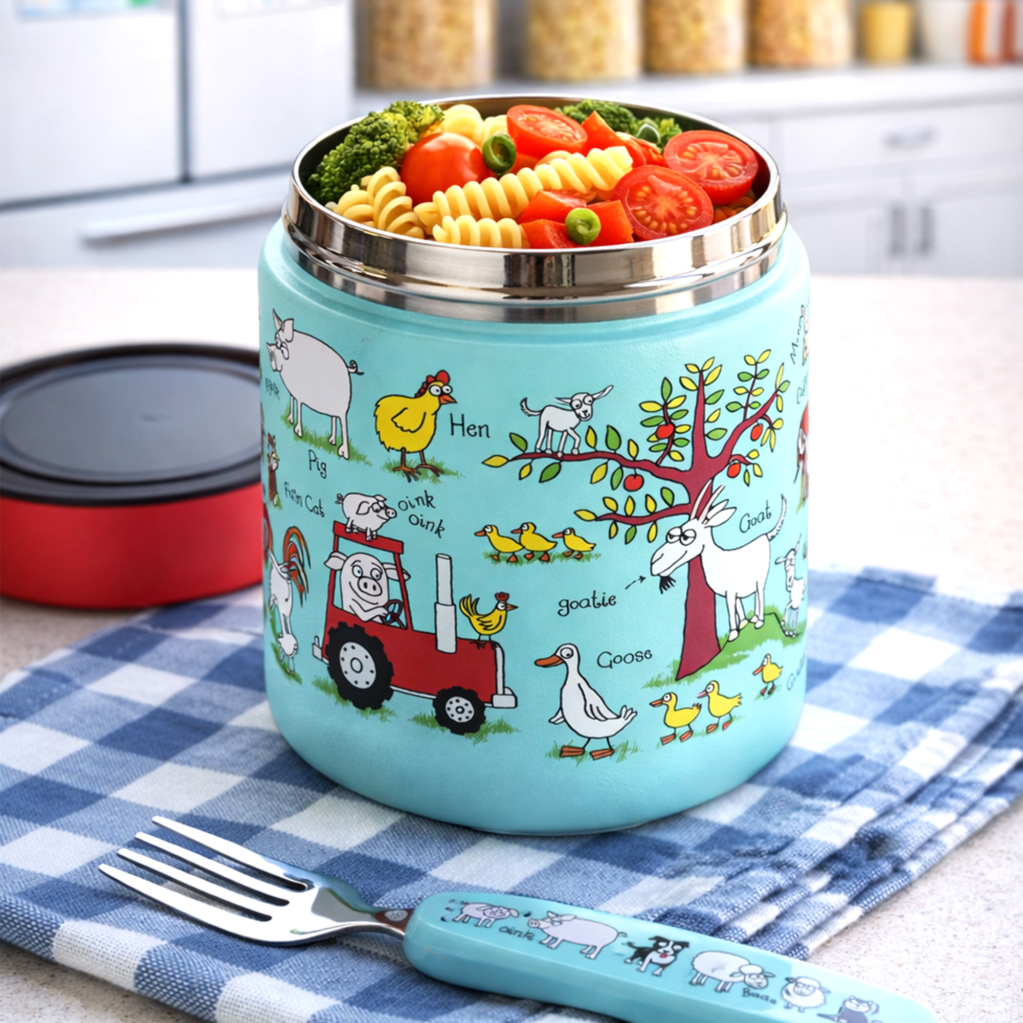 Farm Insulated Food Flask 