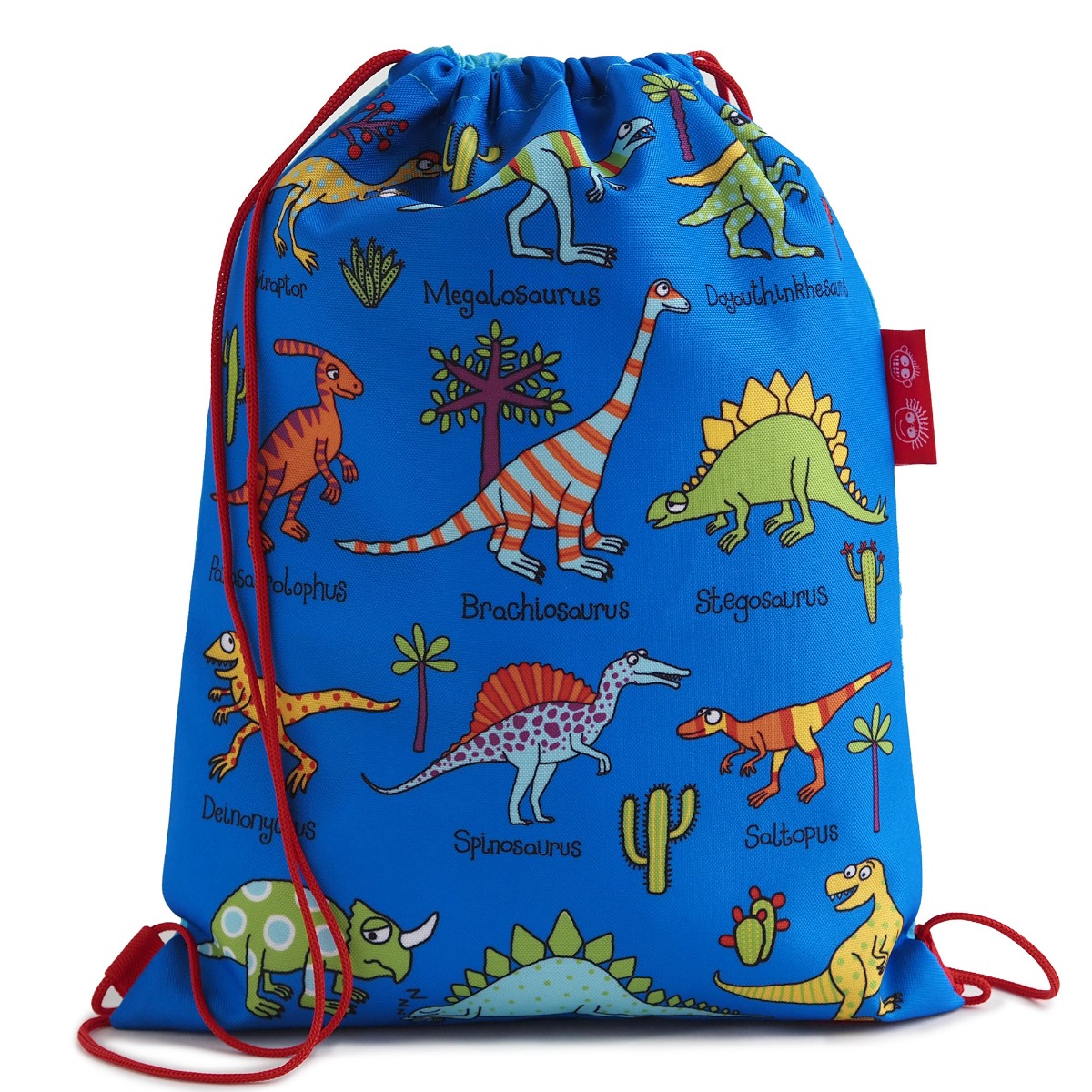  Kids Dinosaurs Waterproof Drawstring Bag 
