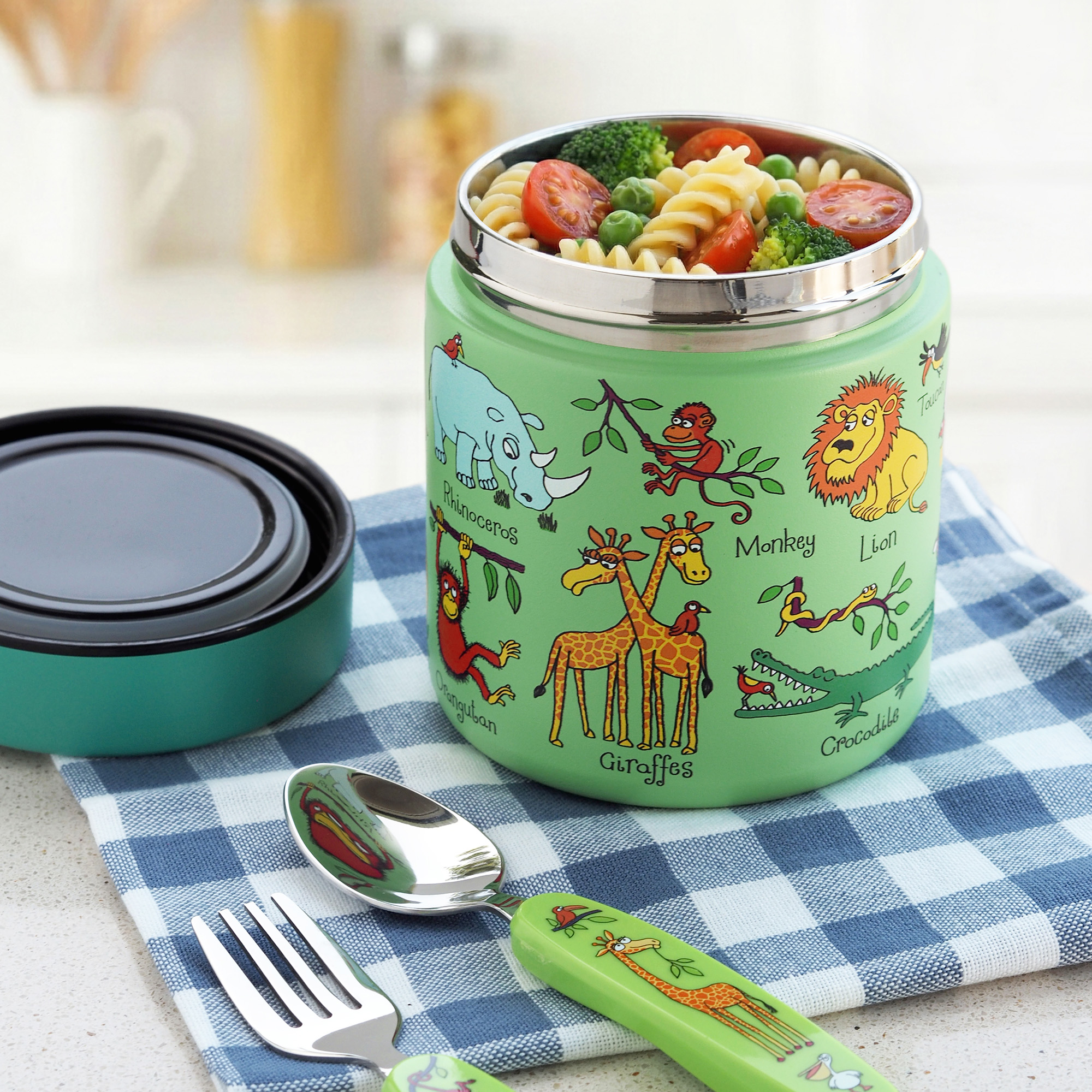 Jungle Insulated Food Flask 