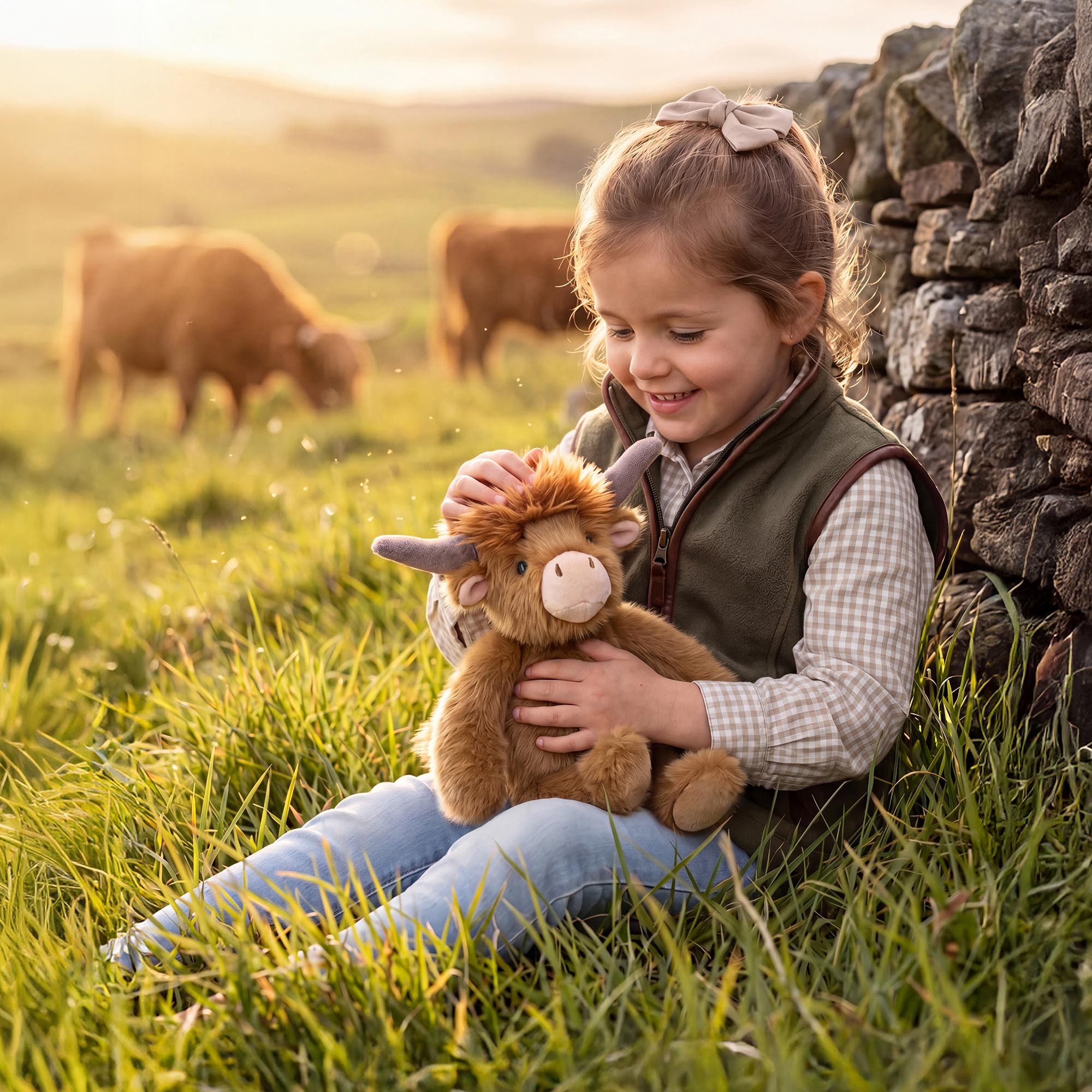 Highland Cow Soft Toy 20cm
