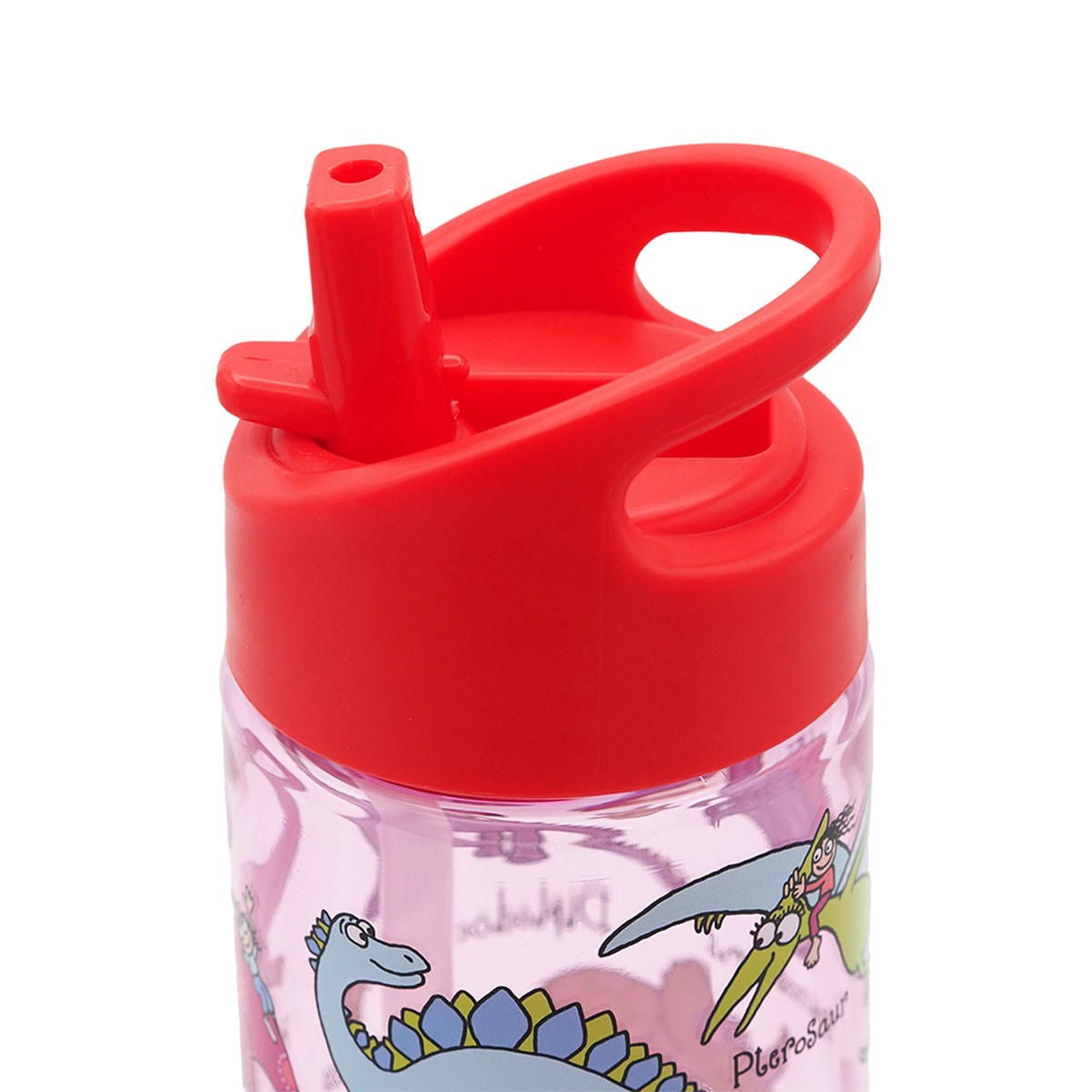 Dinosaur Pink Kids Water Bottle