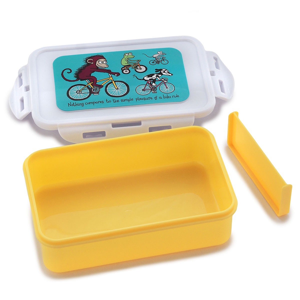 Animals on Bikes Small Lunch Box
