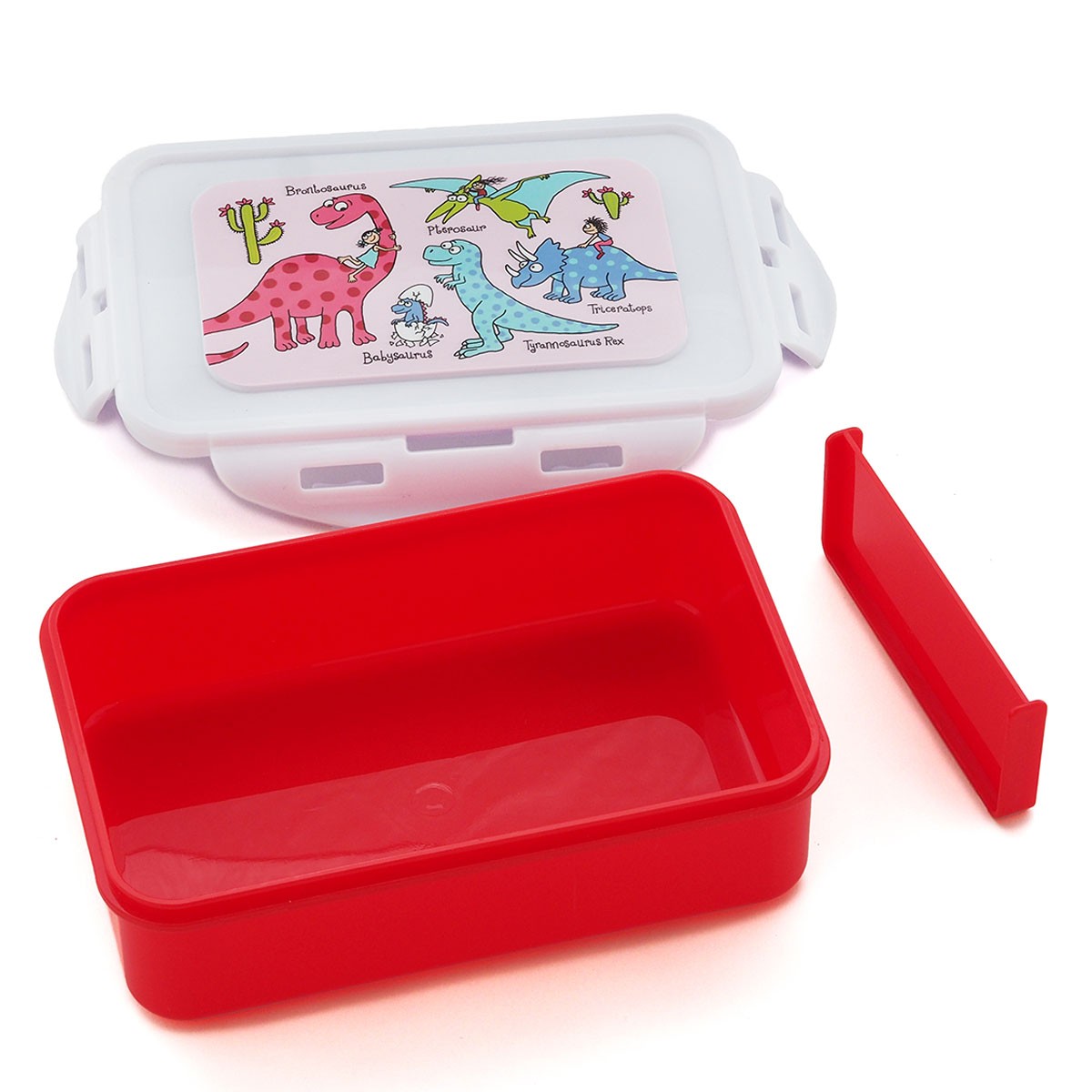 Dinosaur Pink Small Lunch Box