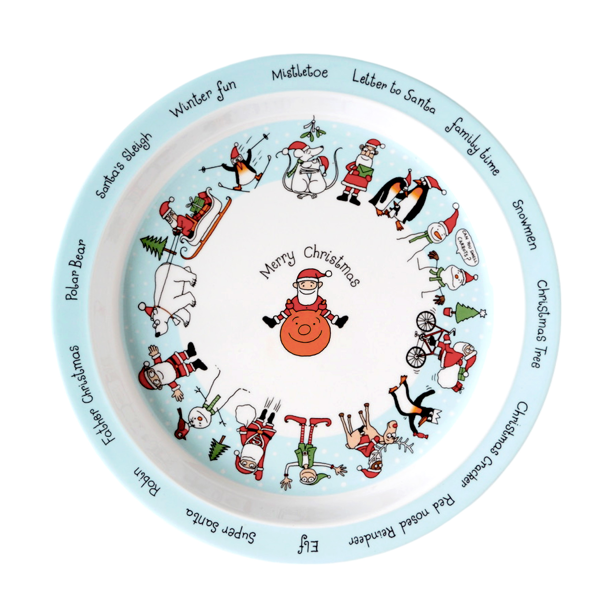 Christmas Kids Plate