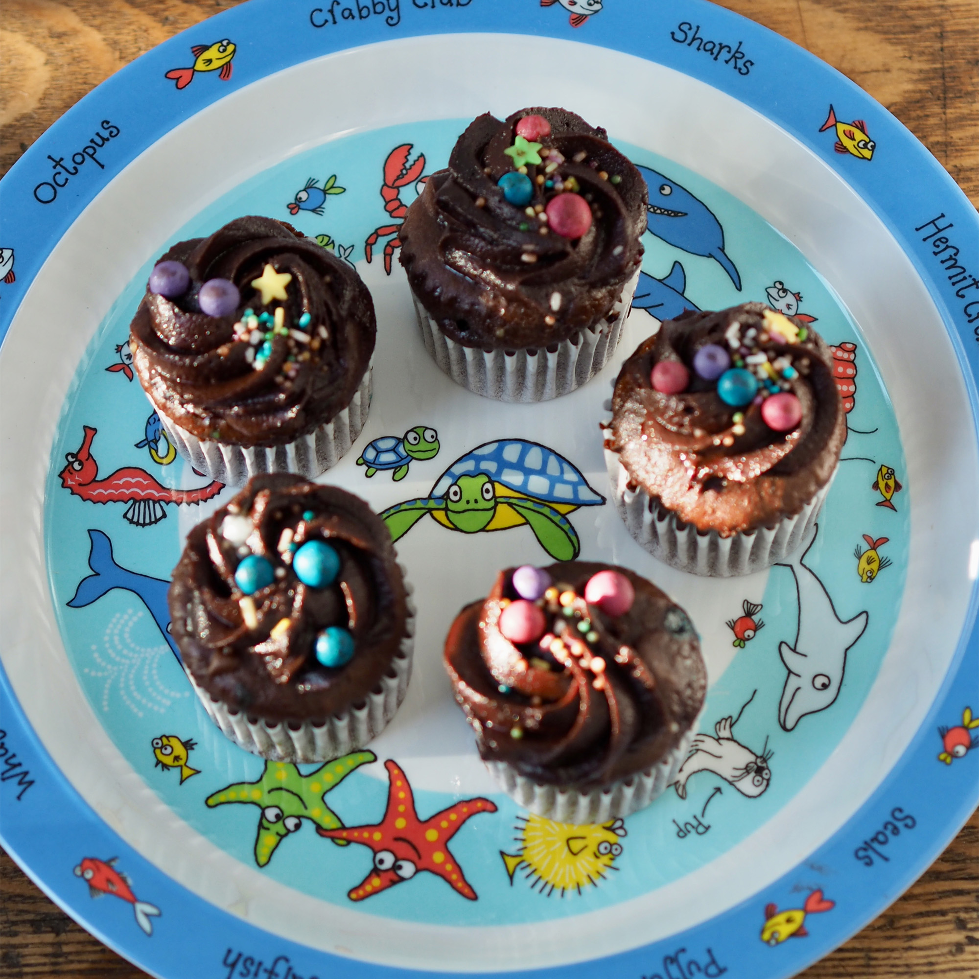 Ocean Melamine Plate