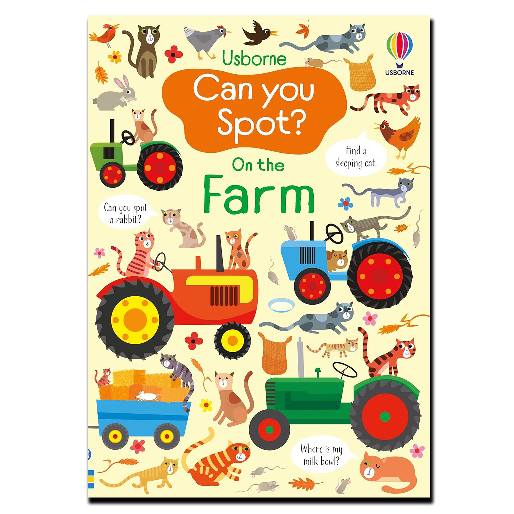 Can You Spot: On the Farm paperback book