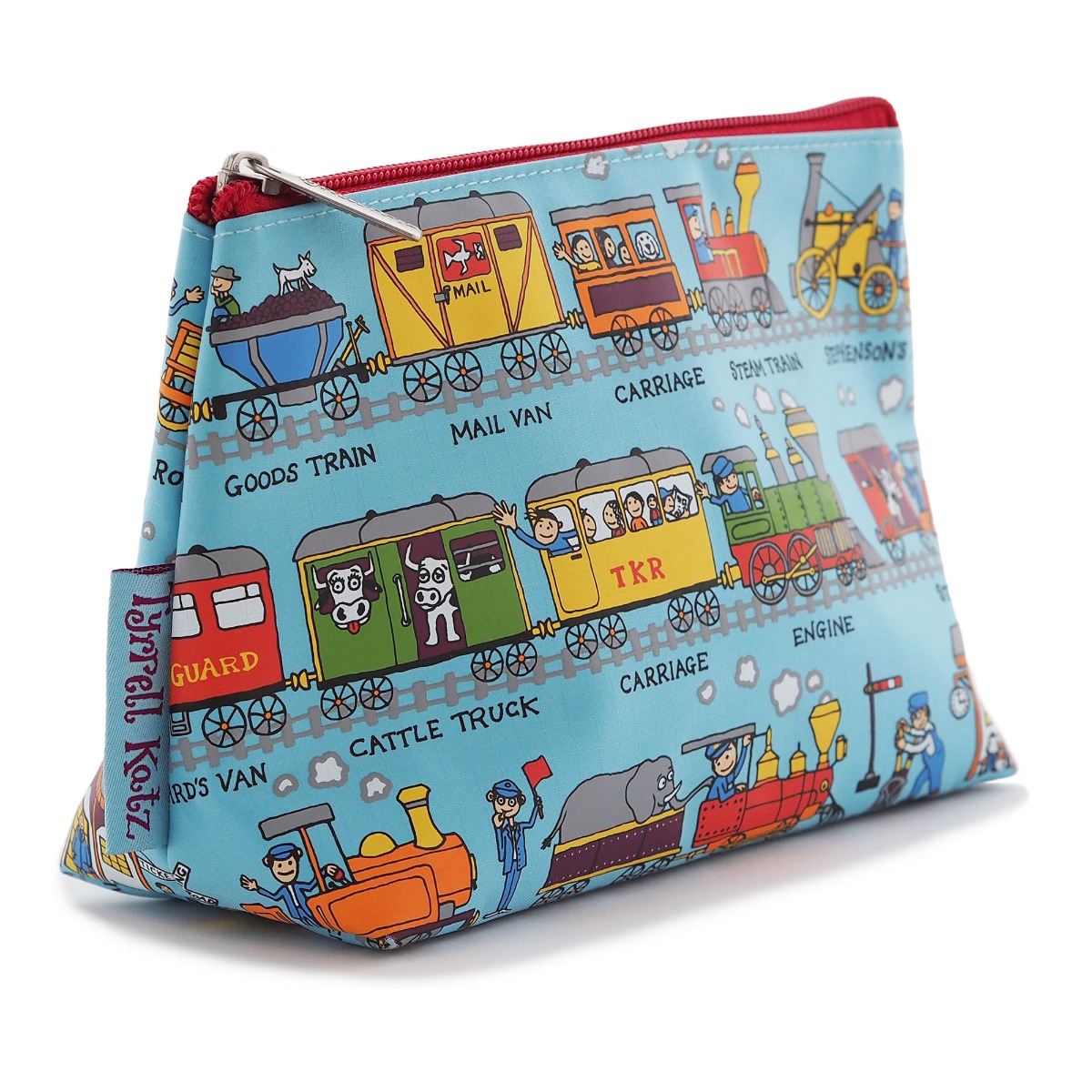 Kids Trains Wash Bag