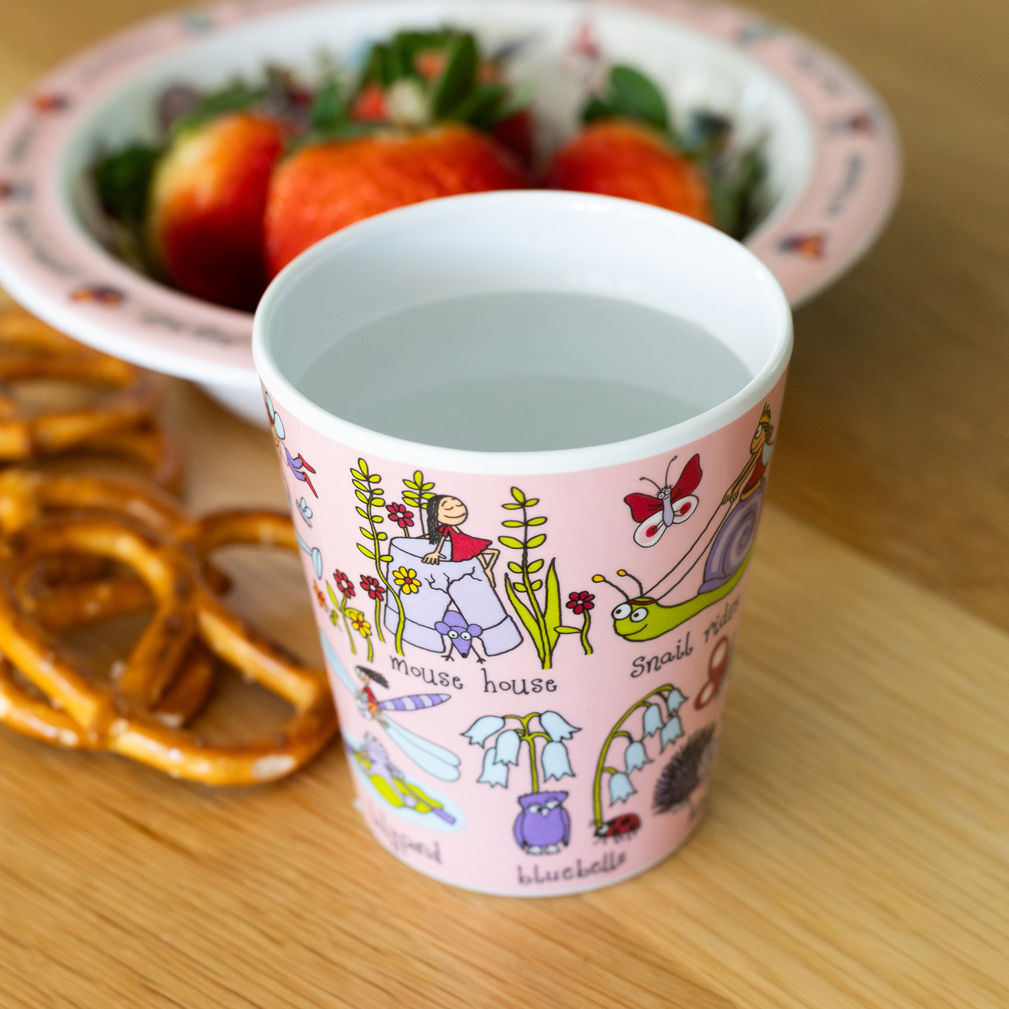 Secret Garden Melamine Kids Beaker medium