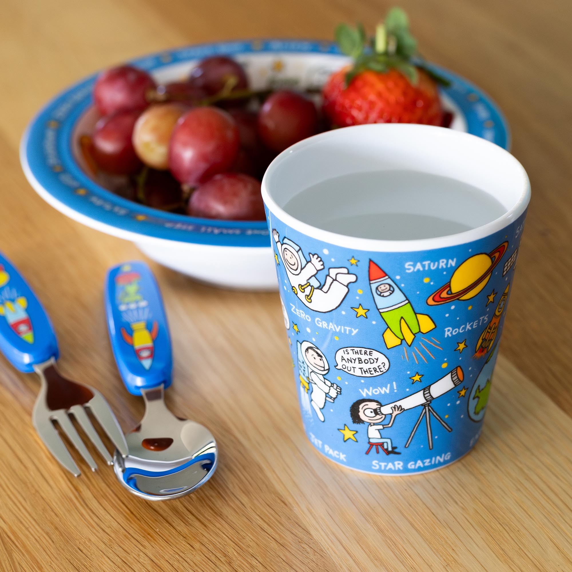 Space Melamine Kids Beaker medium