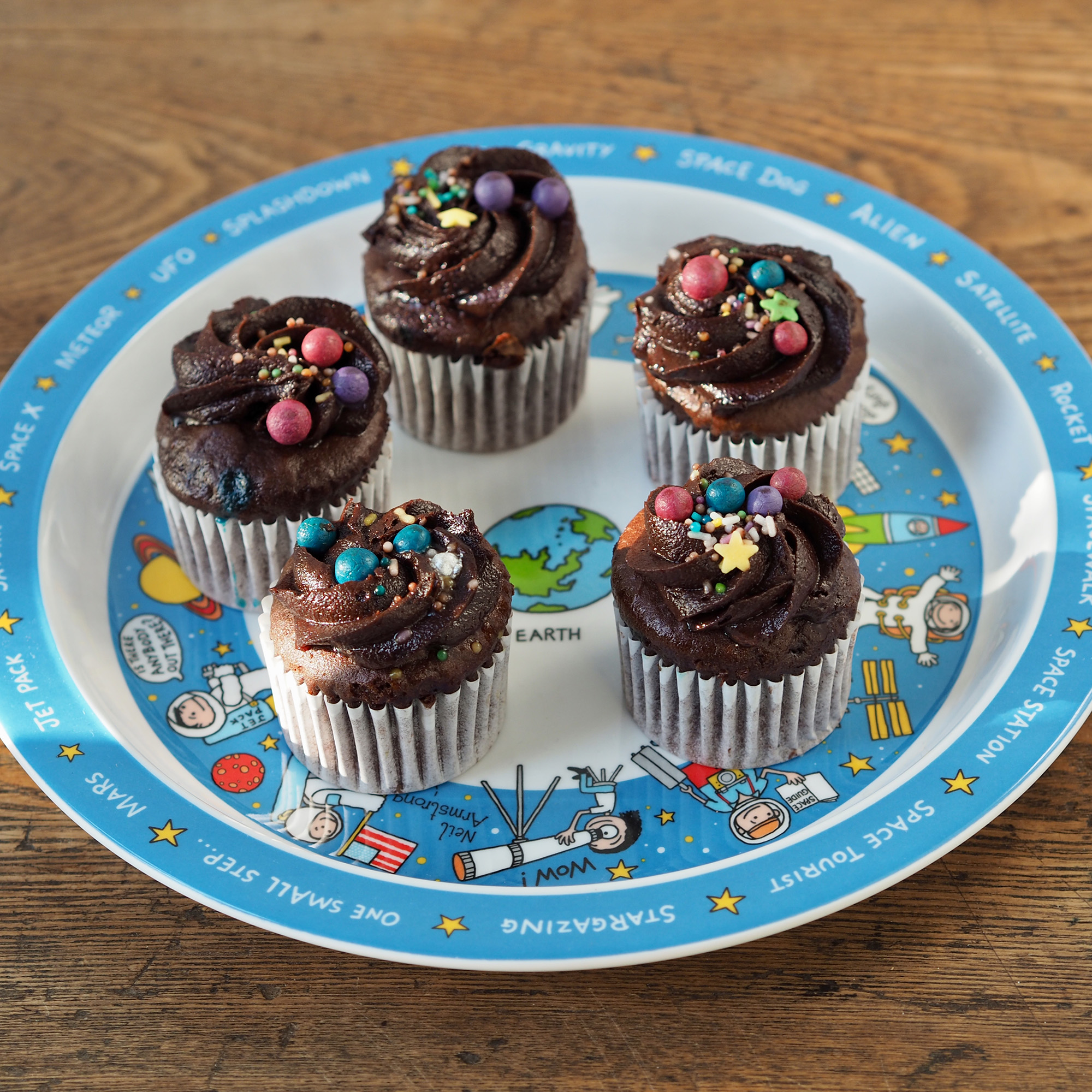 Space Melamine Plate