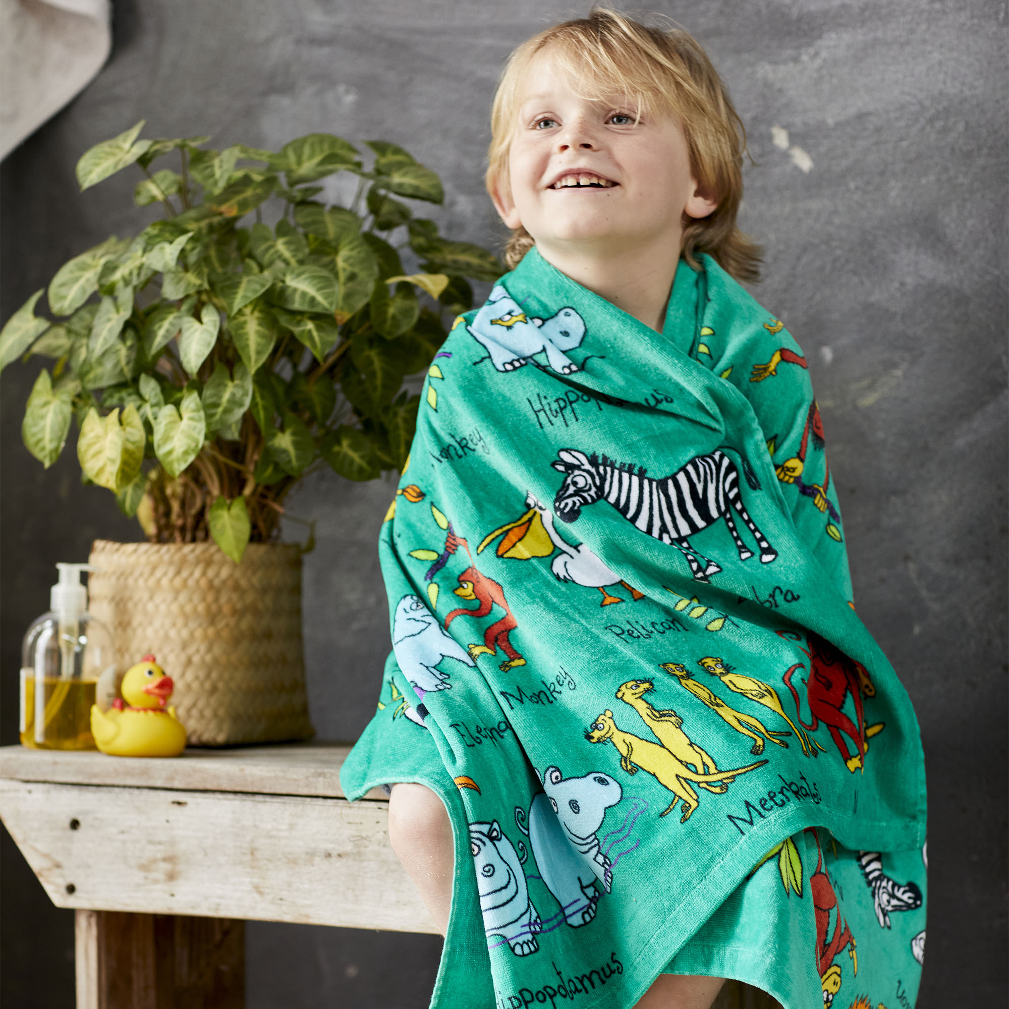 Jungle Children's Towel