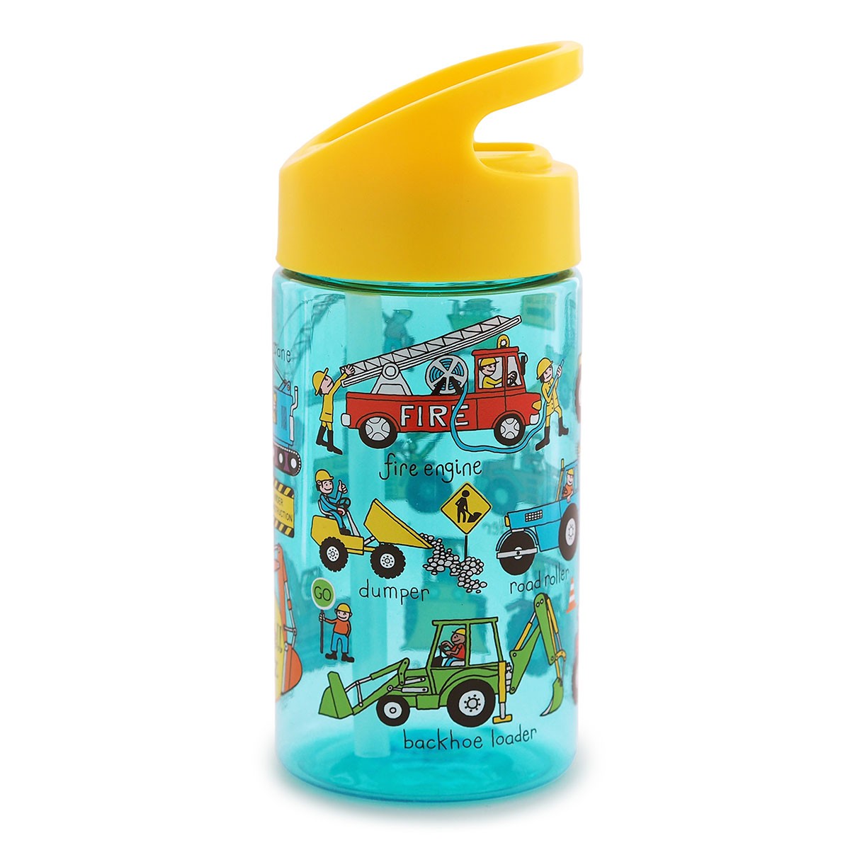 Trucks Kids Water Bottle