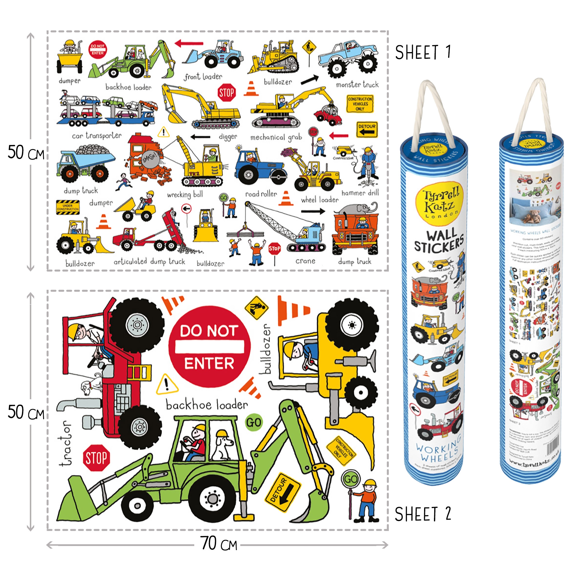 Trucks Wall Stickers