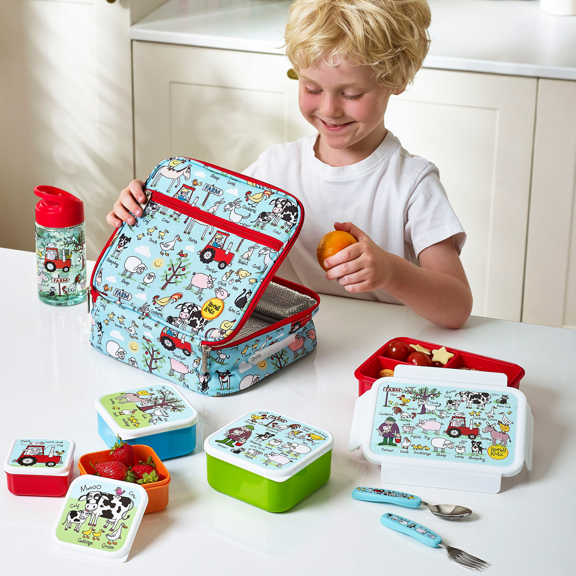 Farm Insulated Lunch Bag