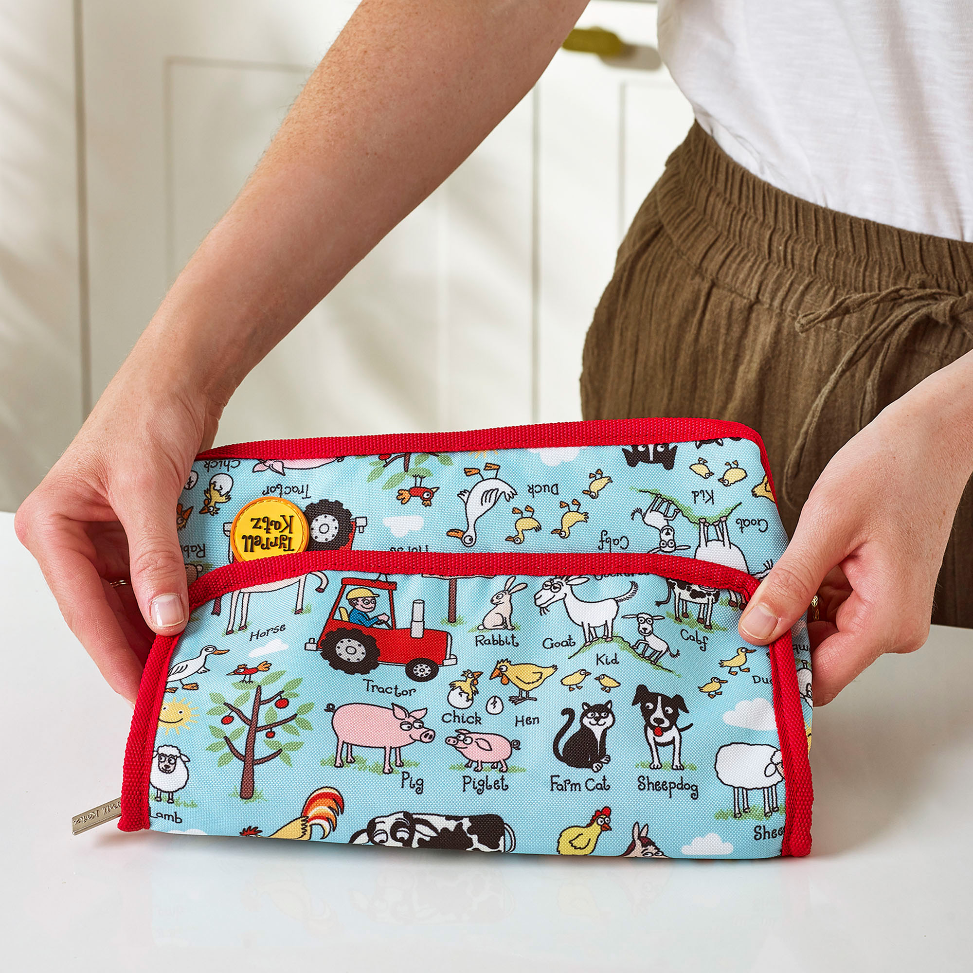 Farm Folding Lunch Tote