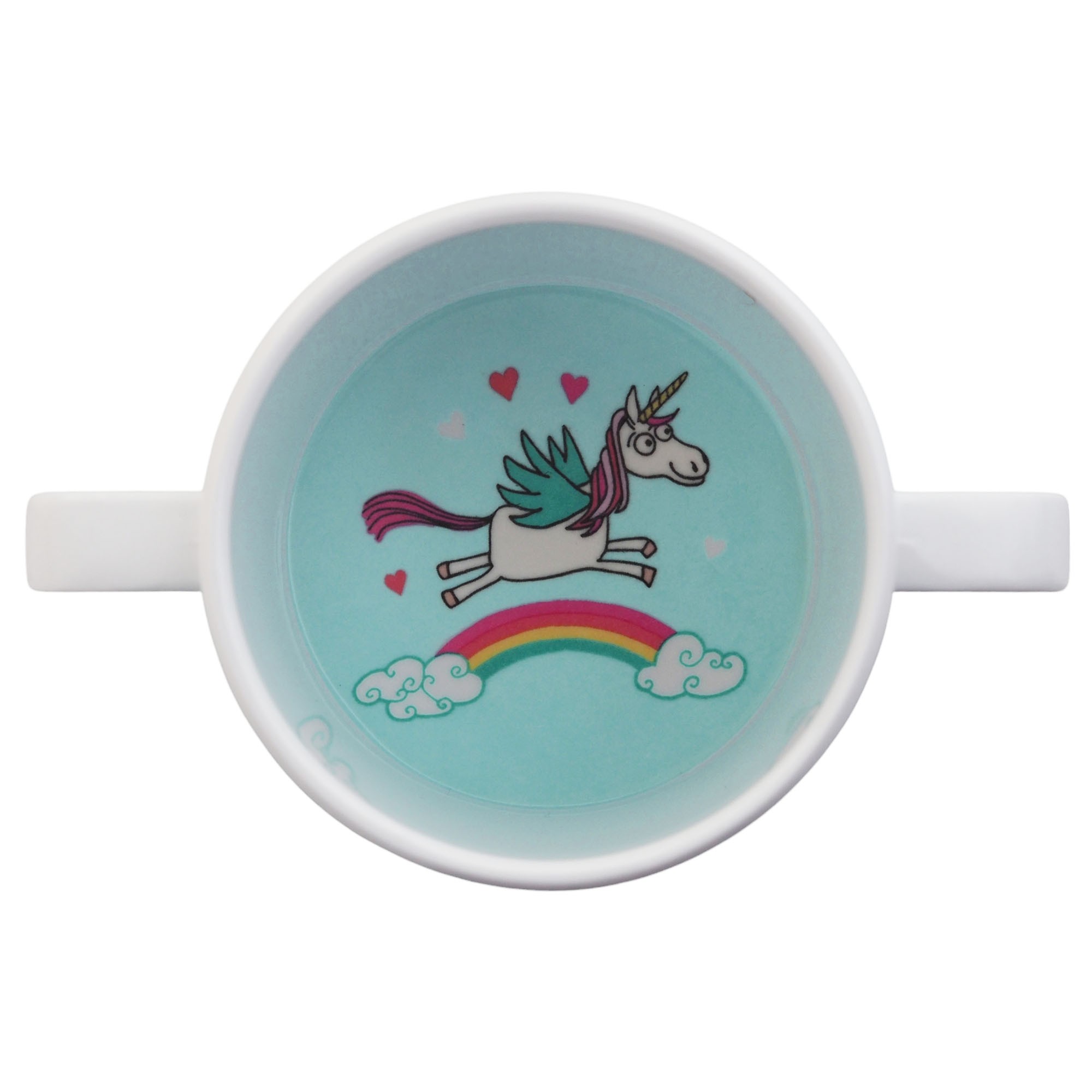 Unicorns Two-Handled Toddler Sippy Cup 