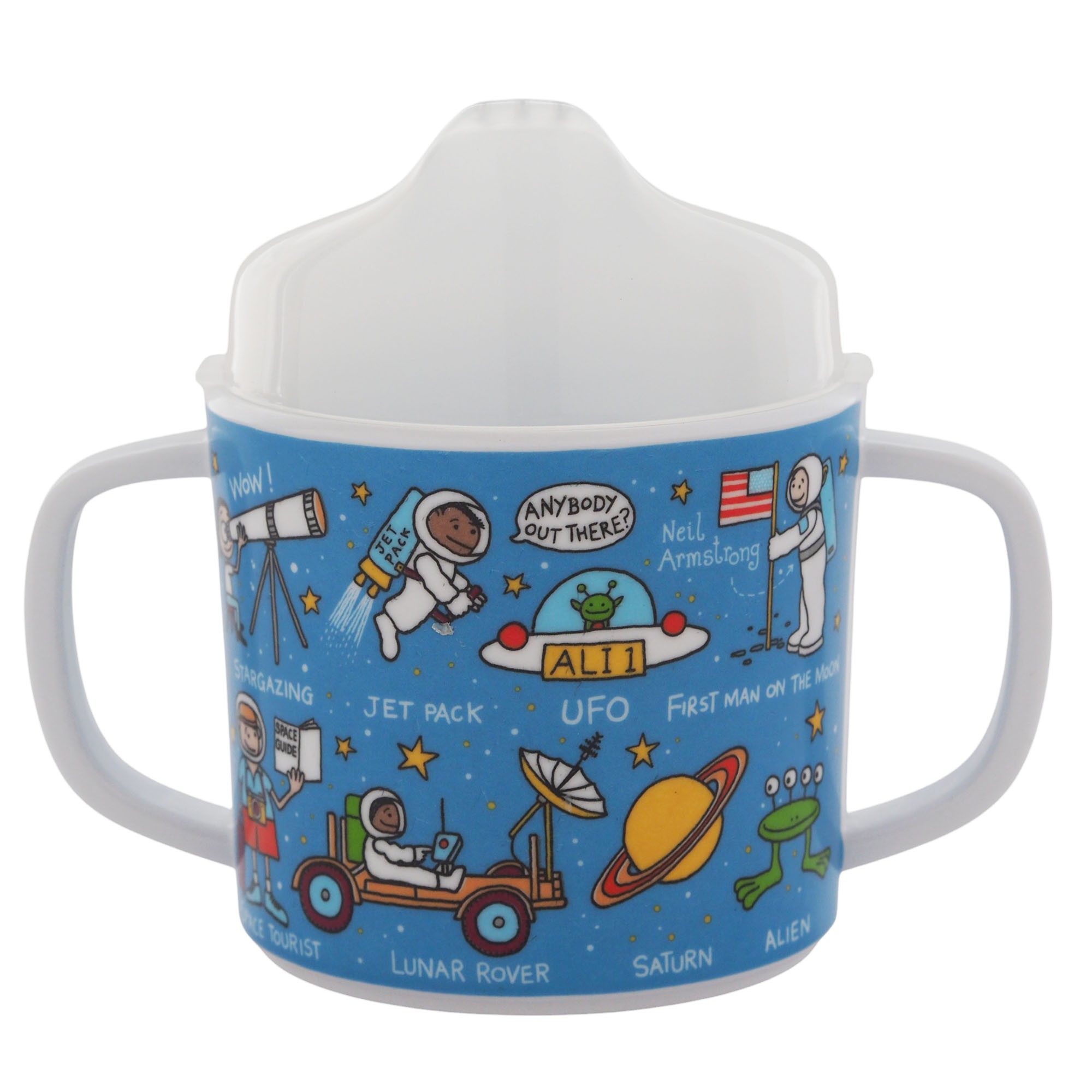 Space Two-Handled Toddler Sippy Cup