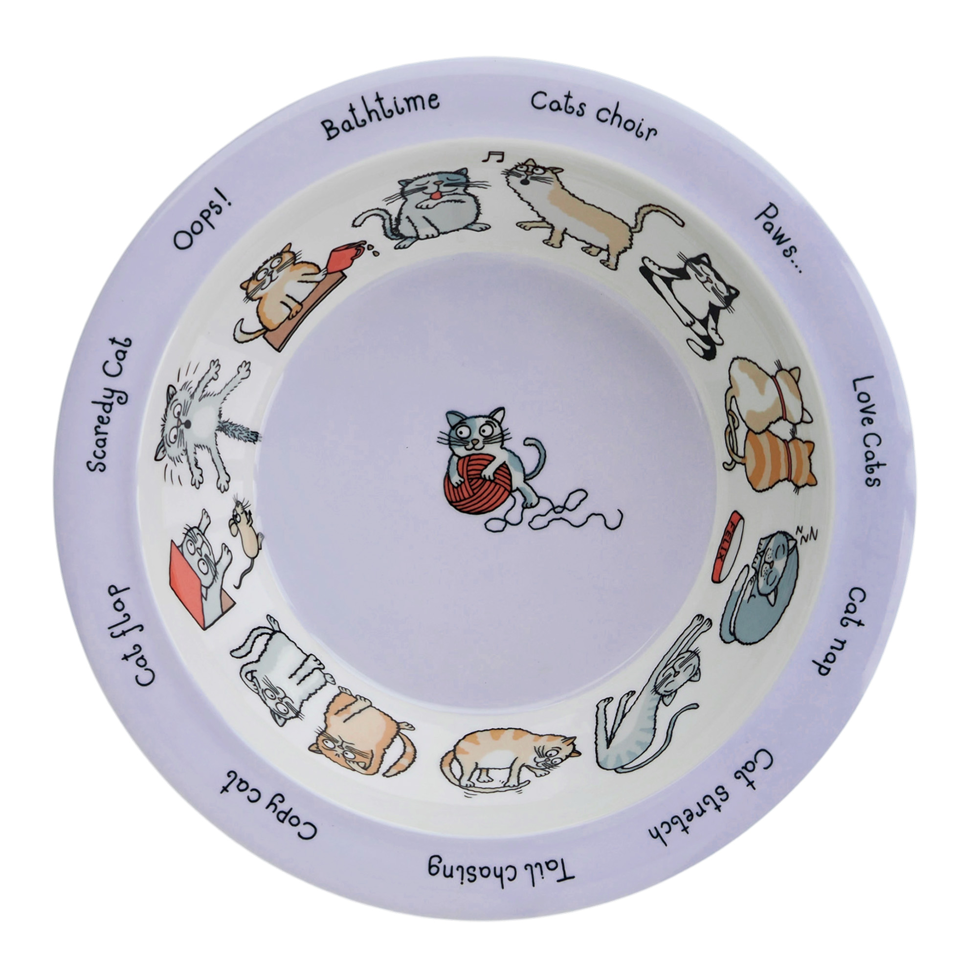 Cats Melamine Bowl
