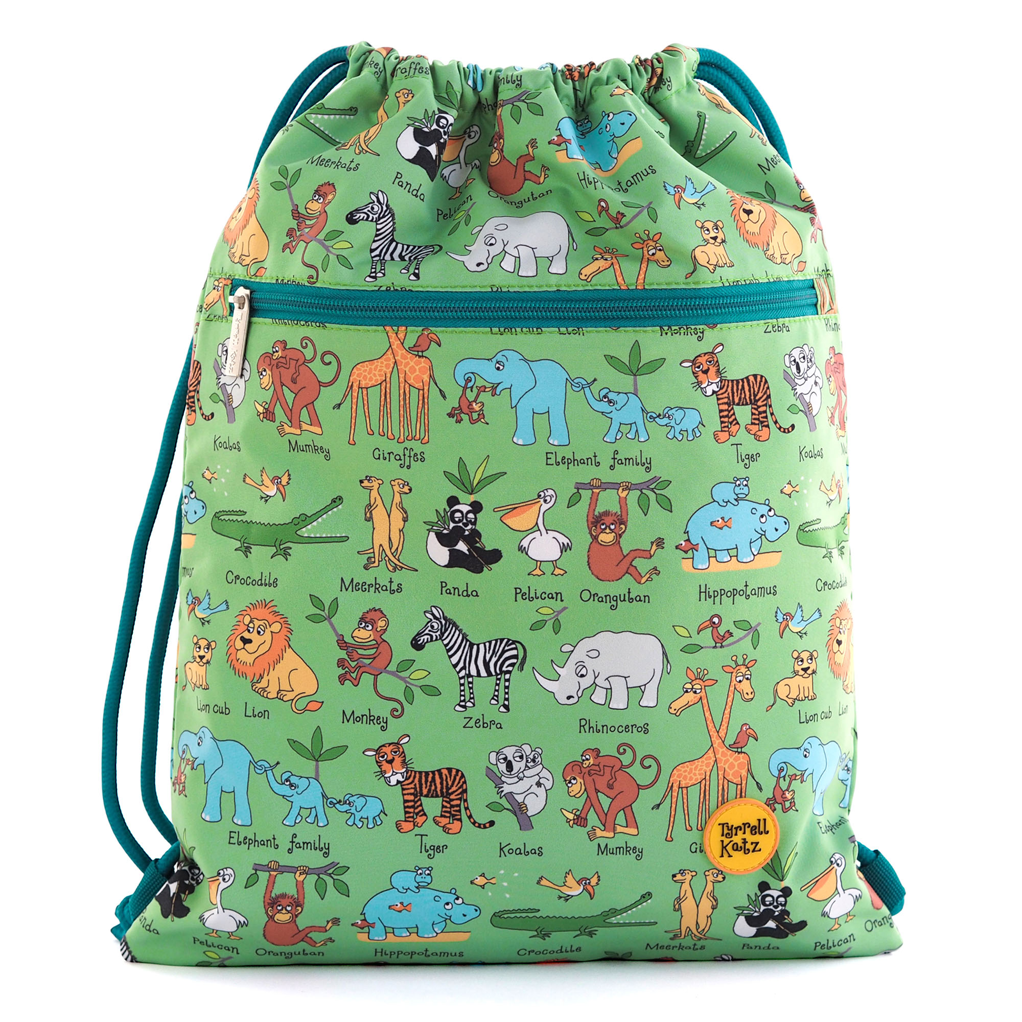 Jungle Waterproof Drawstring Bag