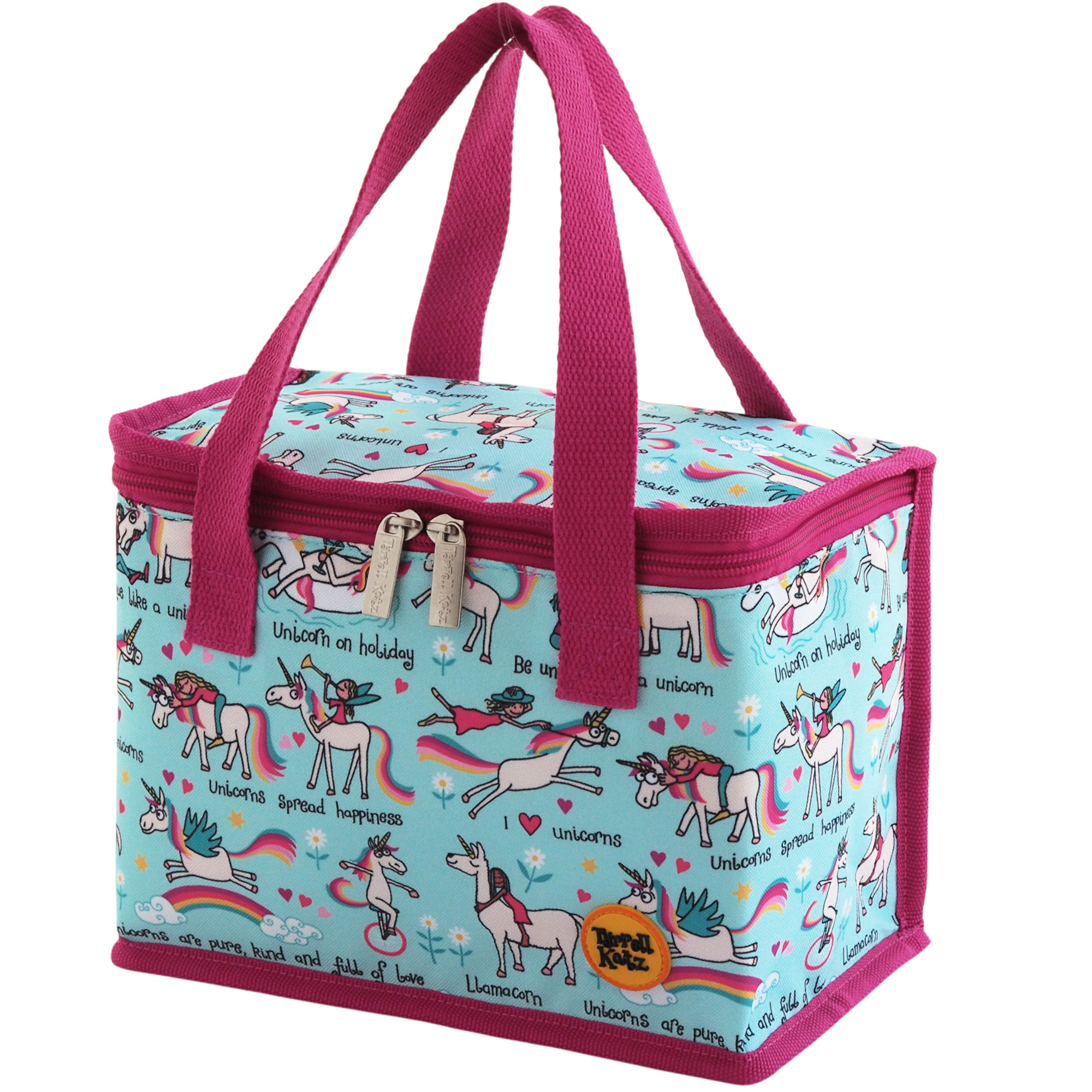 Unicorns Folding Lunch Tote