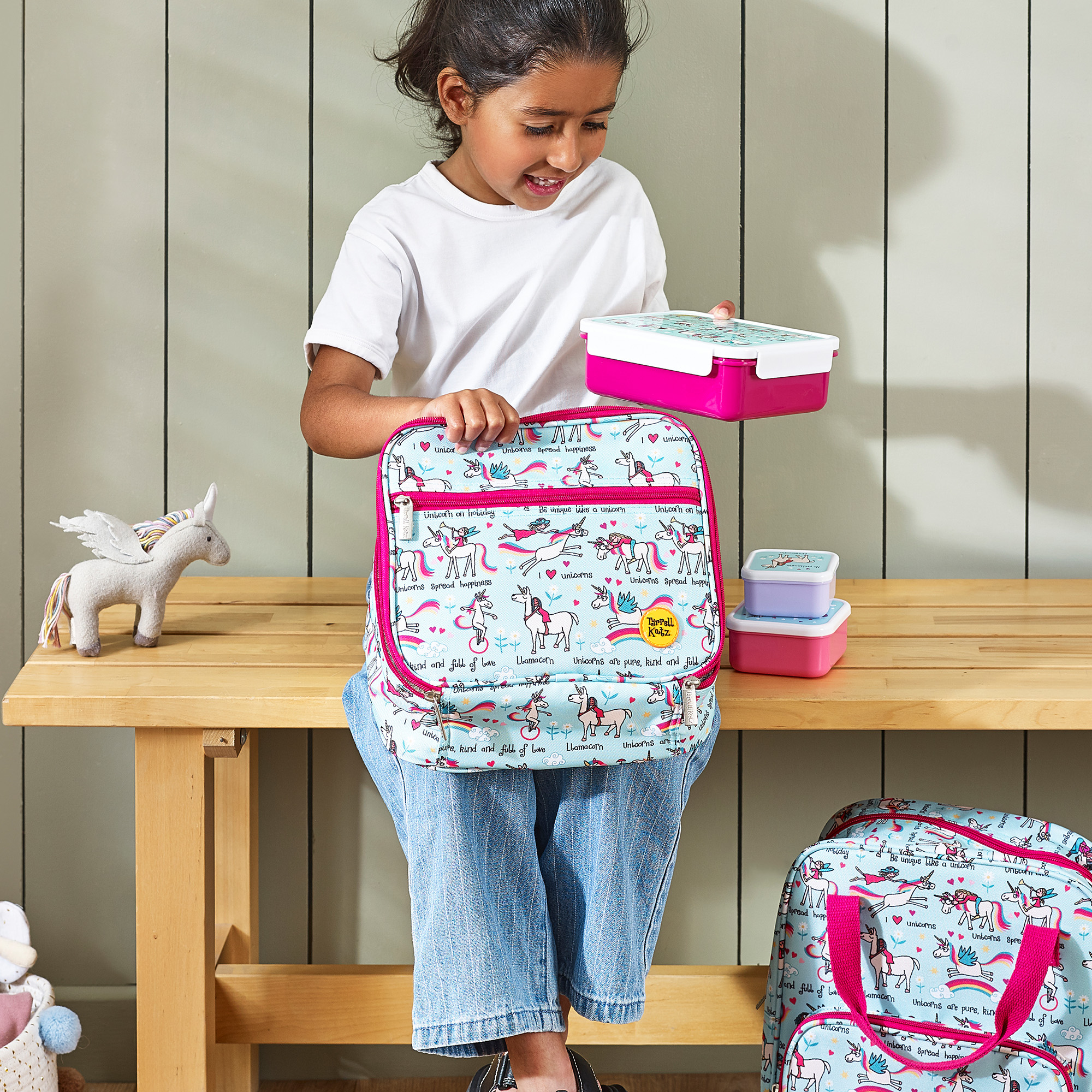 Unicorns Insulated Lunch Bag