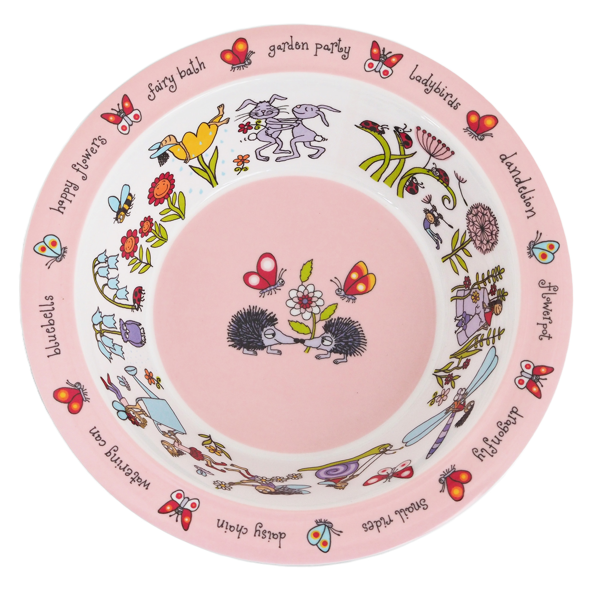 Secret Garden Melamine Bowl