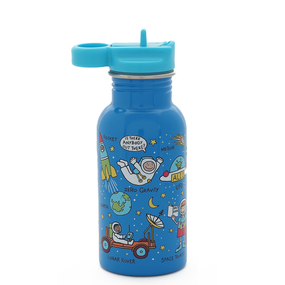 Space Stainless Steel Drinking Bottle