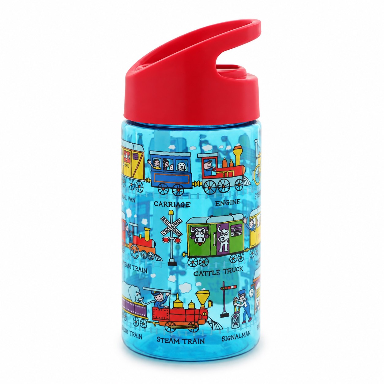 Trains Kids Water Bottle
